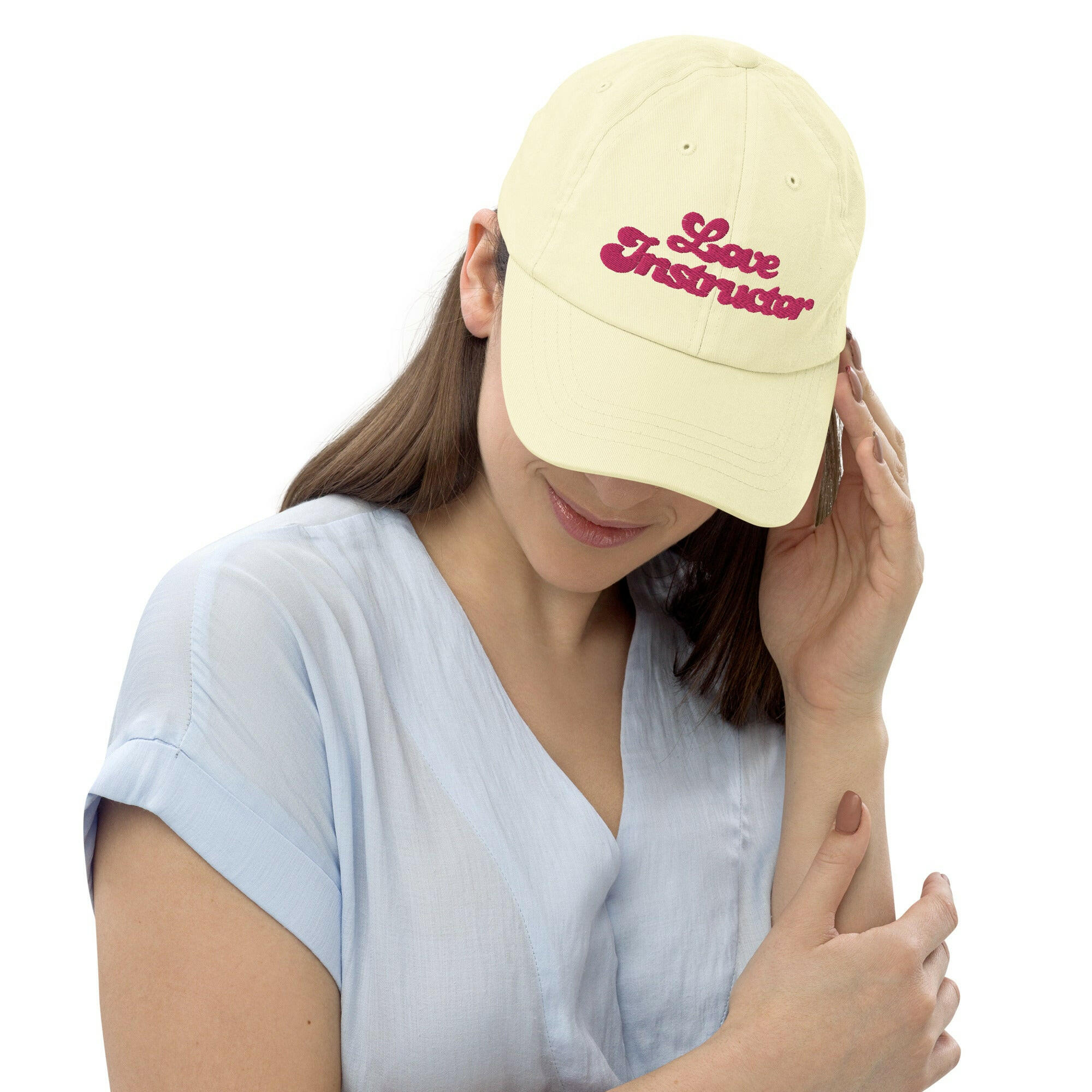 Casquette de baseball pastel Love instructor