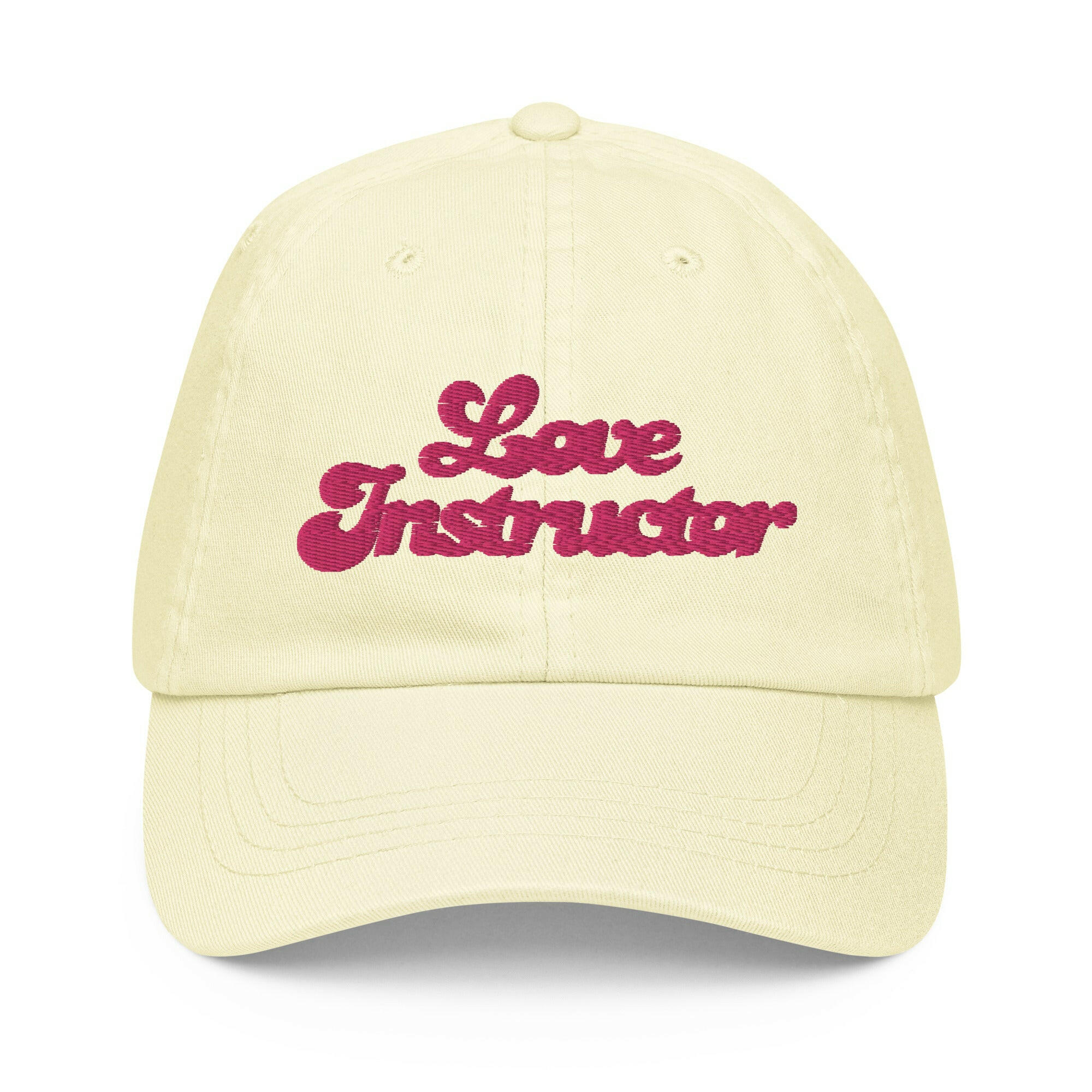 Casquette de baseball pastel Love instructor