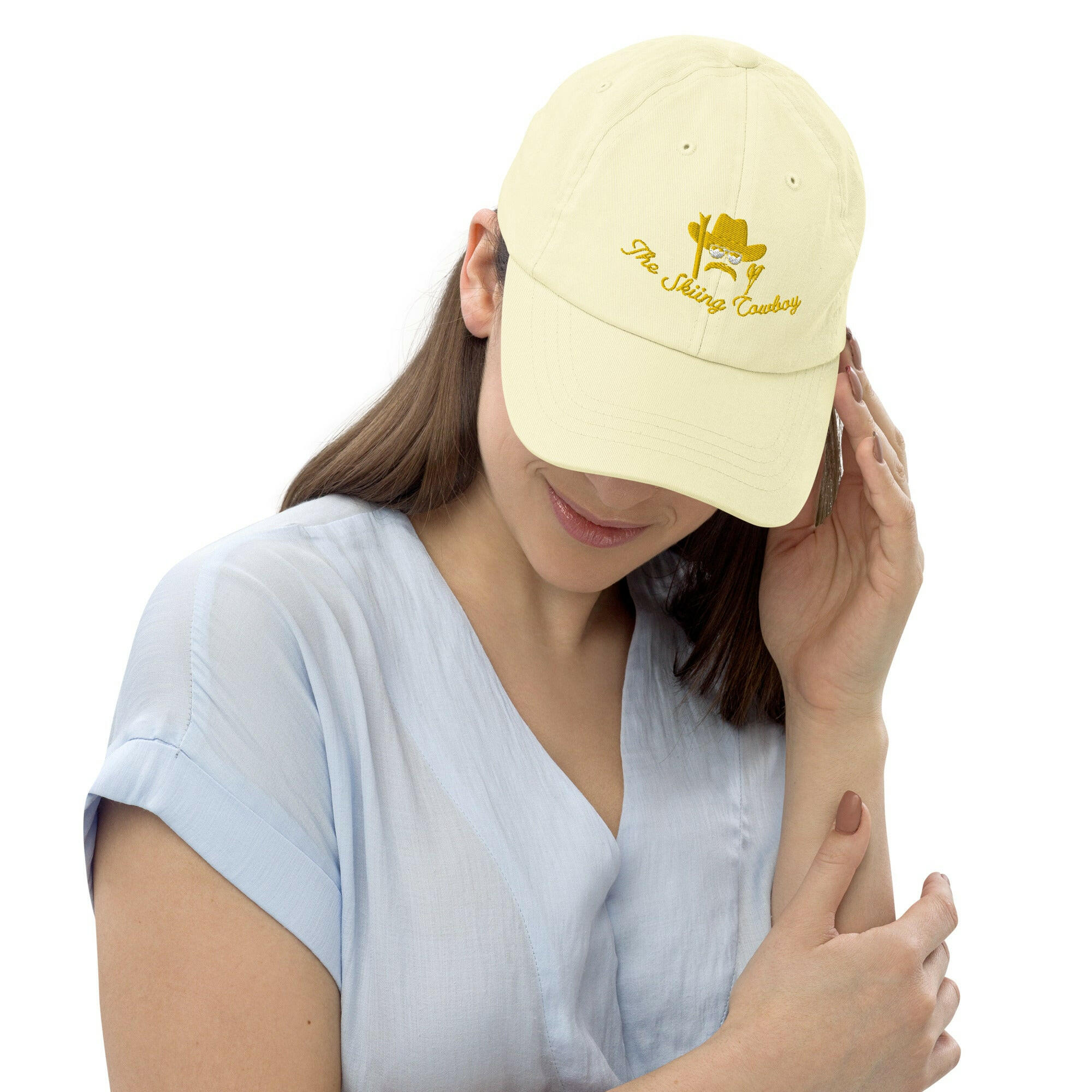 Casquette de baseball pastel The Skiing Cowboy Gold