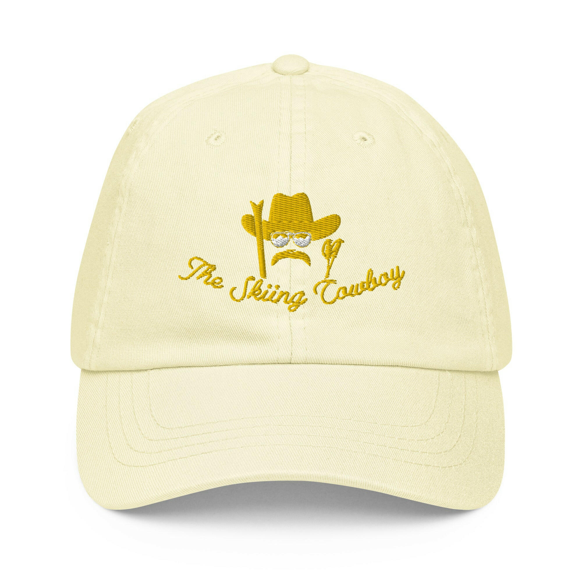 Casquette de baseball pastel The Skiing Cowboy Gold
