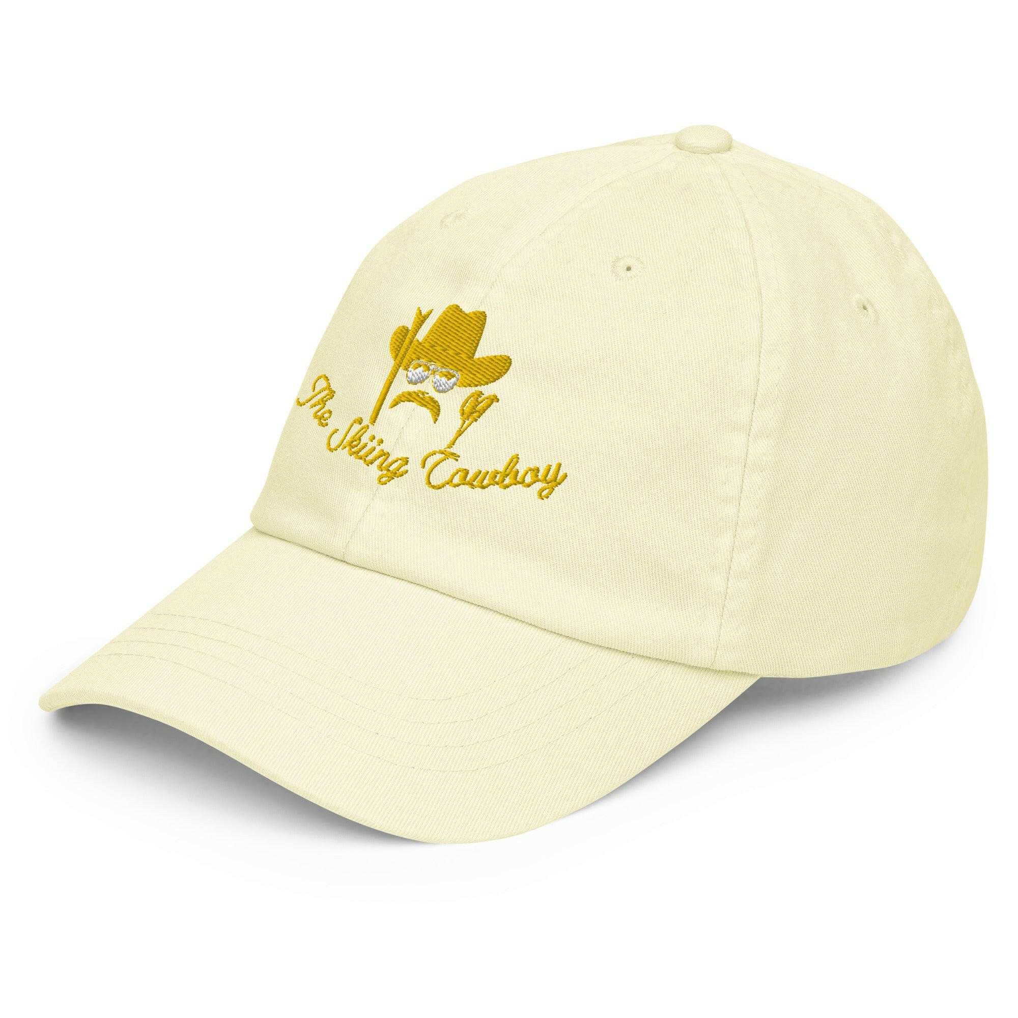 Casquette de baseball pastel The Skiing Cowboy Gold