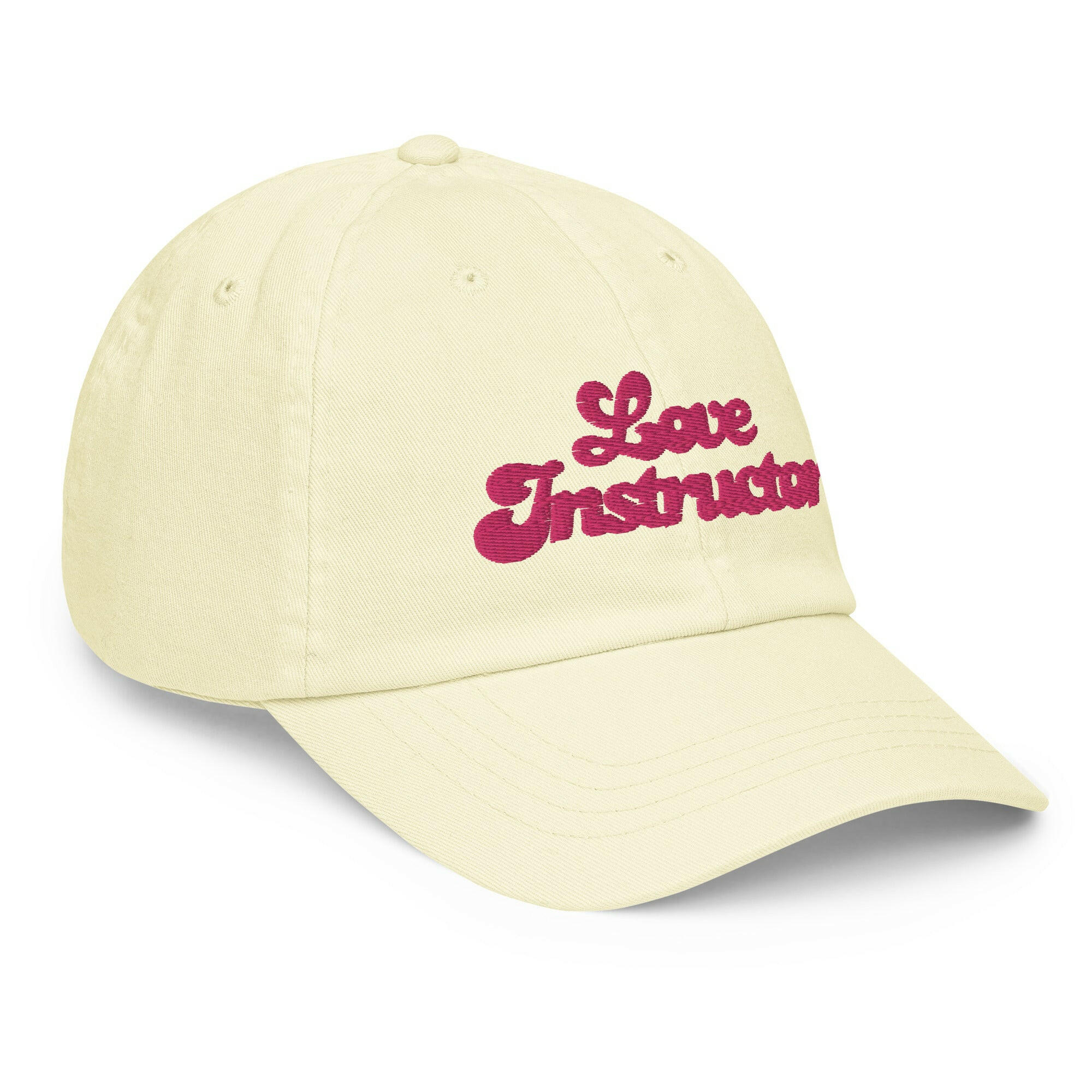 Casquette de baseball pastel Love instructor