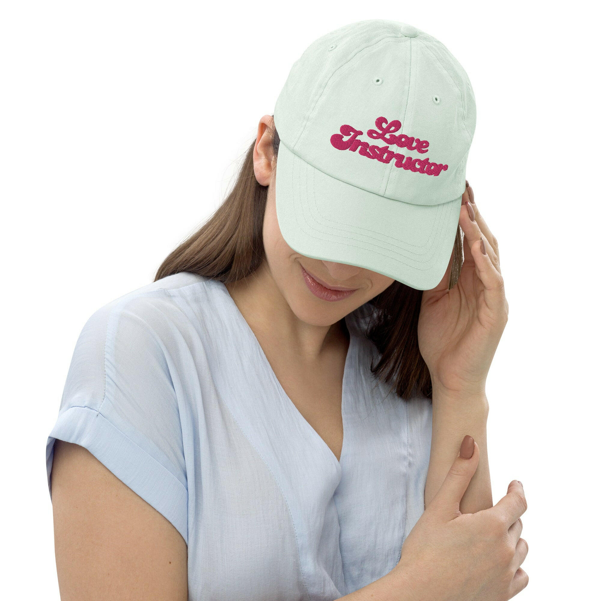 Casquette de baseball pastel Love instructor