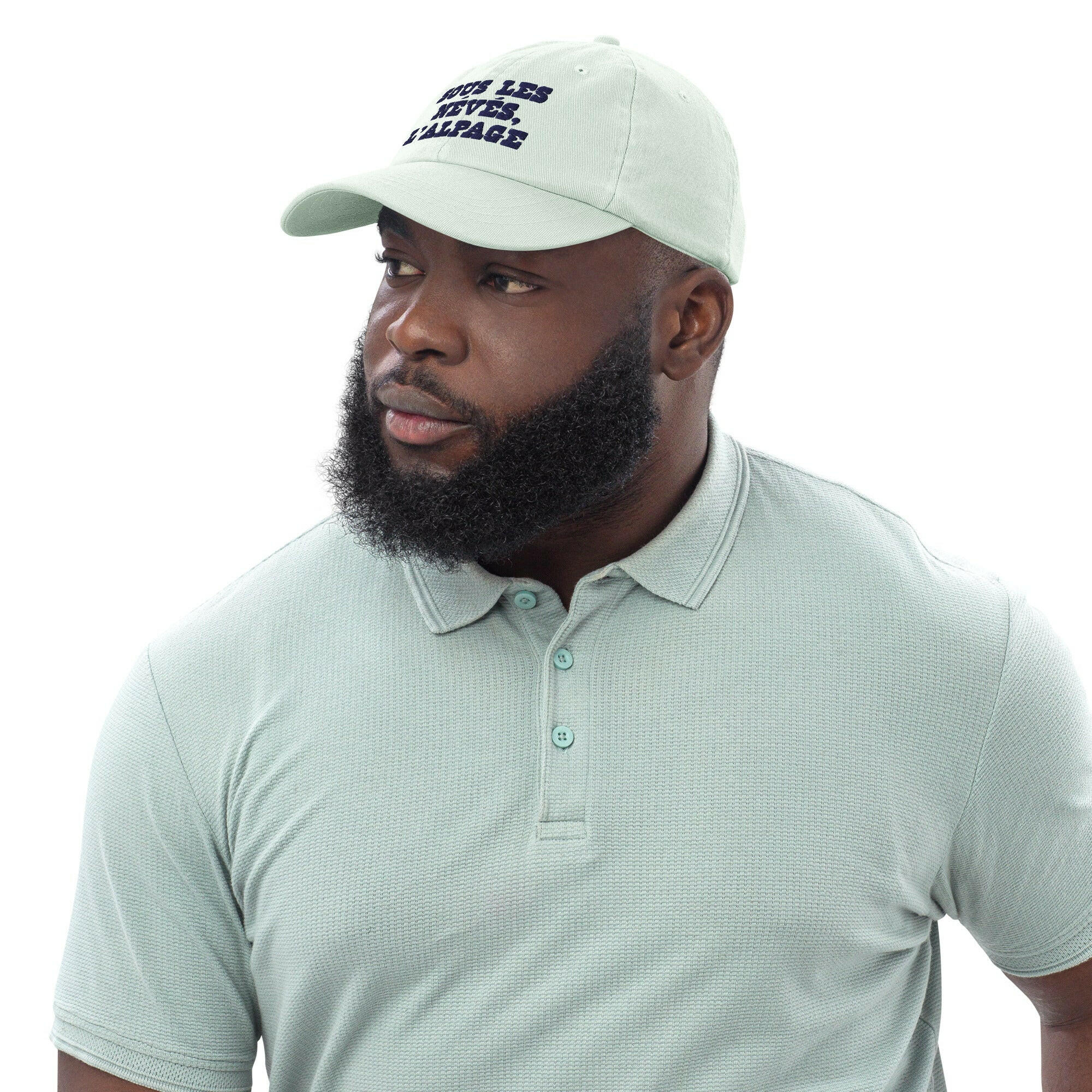 Pastel Baseball Cap Sous les névés l'alpage Navy