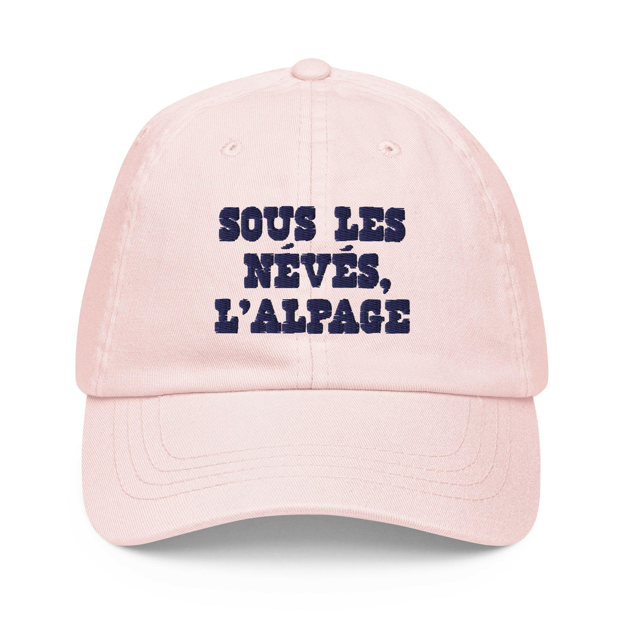 Pastel Baseball Cap Sous les névés l'alpage Navy