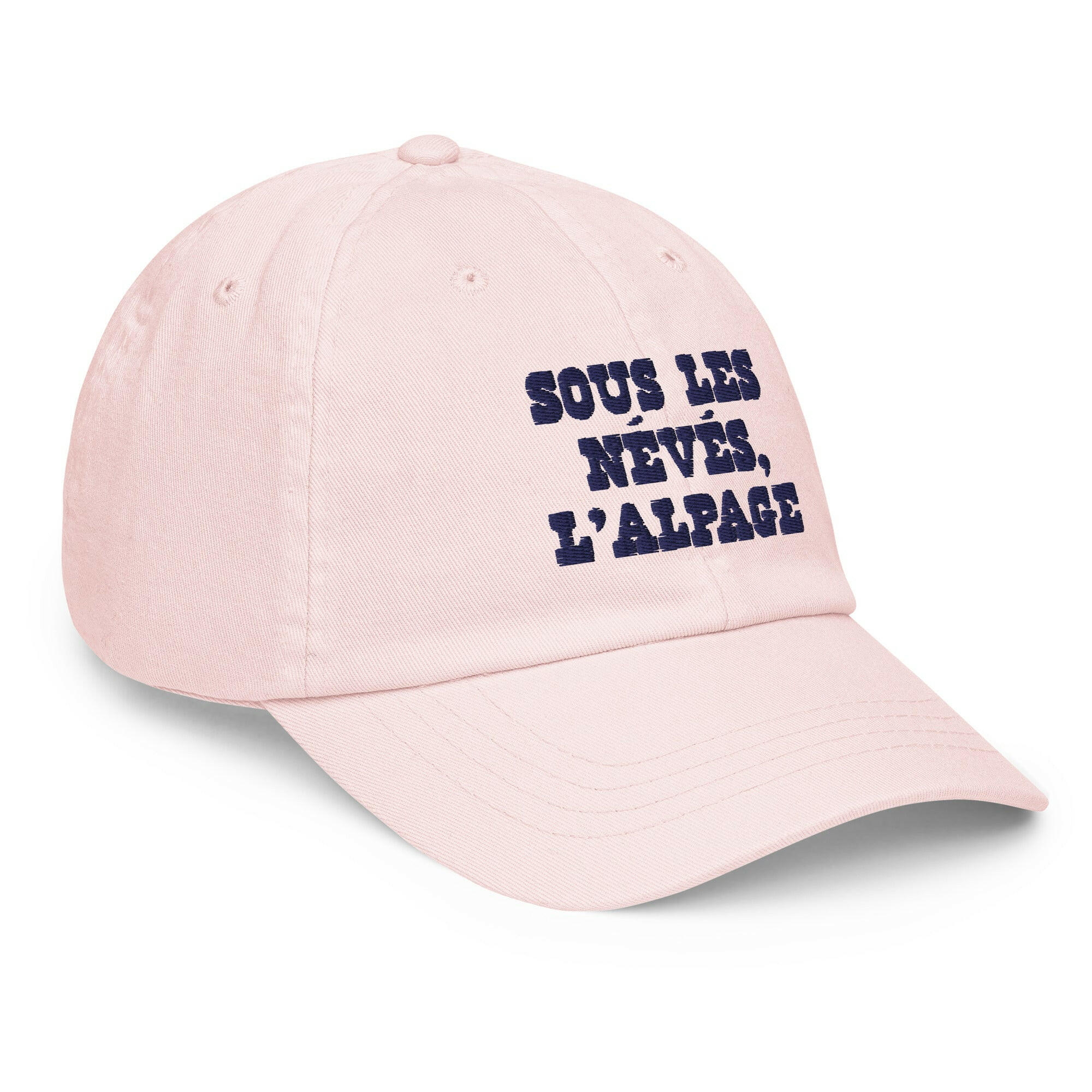 Pastel Baseball Cap Sous les névés l'alpage Navy