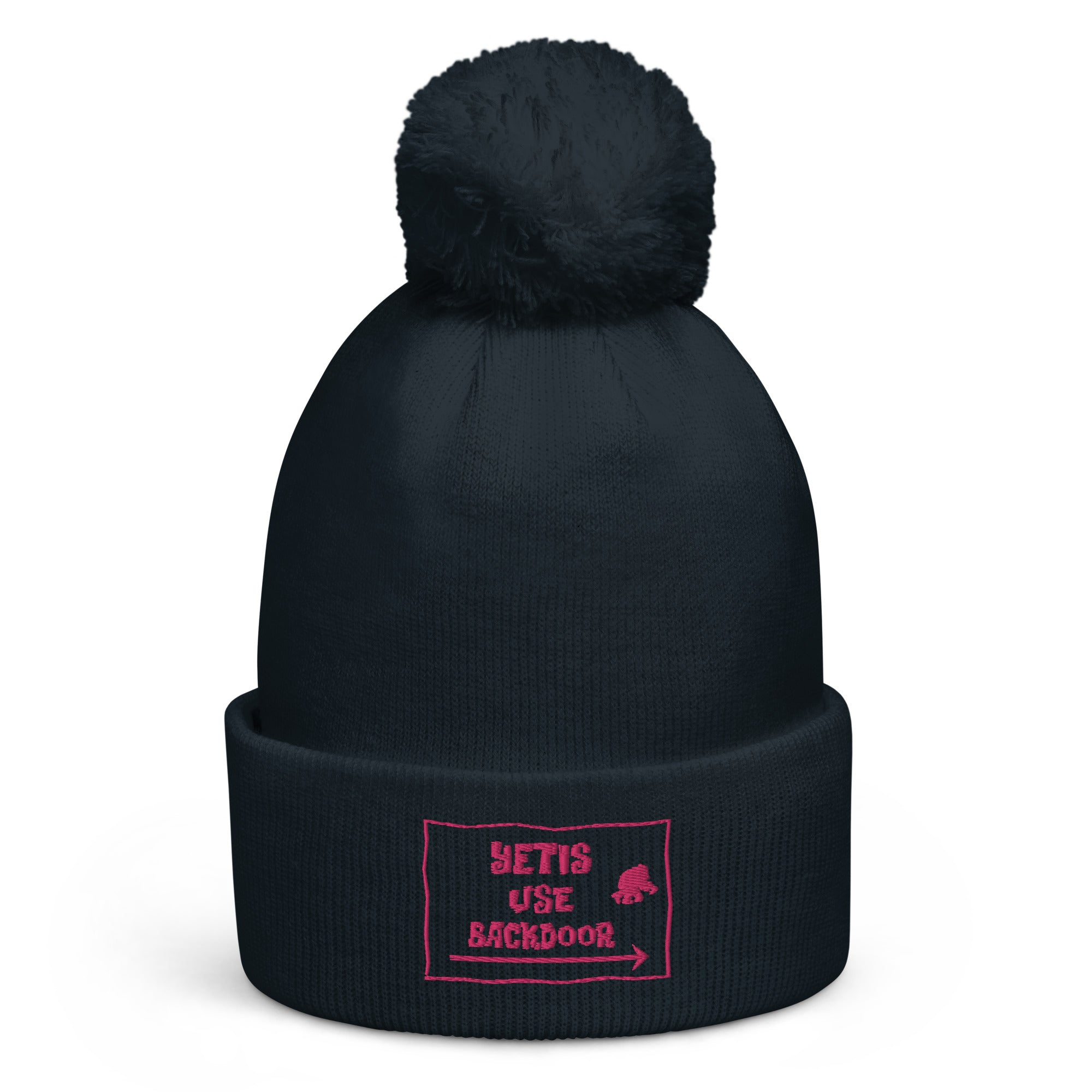 Bonnet à pompon Yetis use backdoor Flamingo