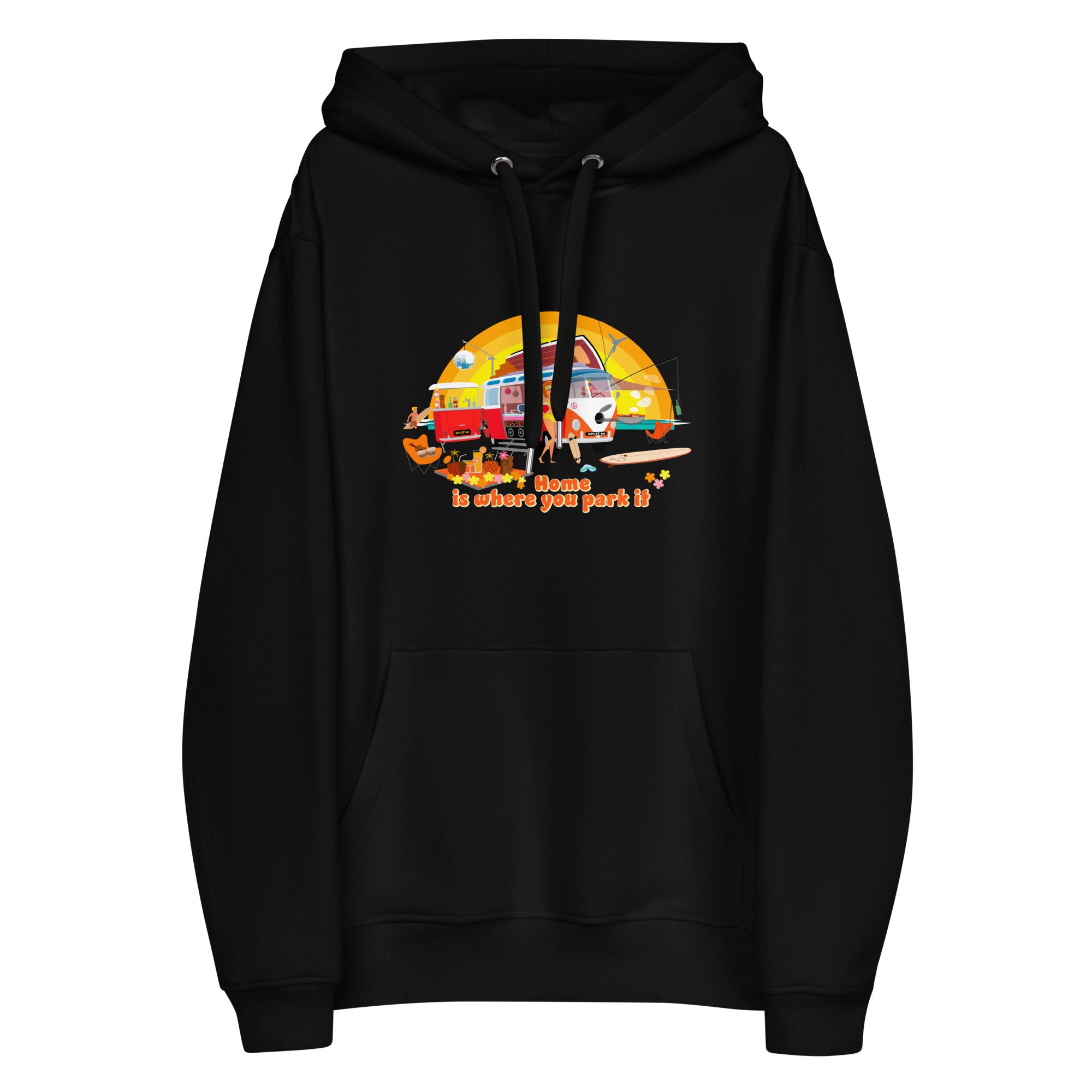 Premium eco hoodie Ultra Combi Home is where you park it