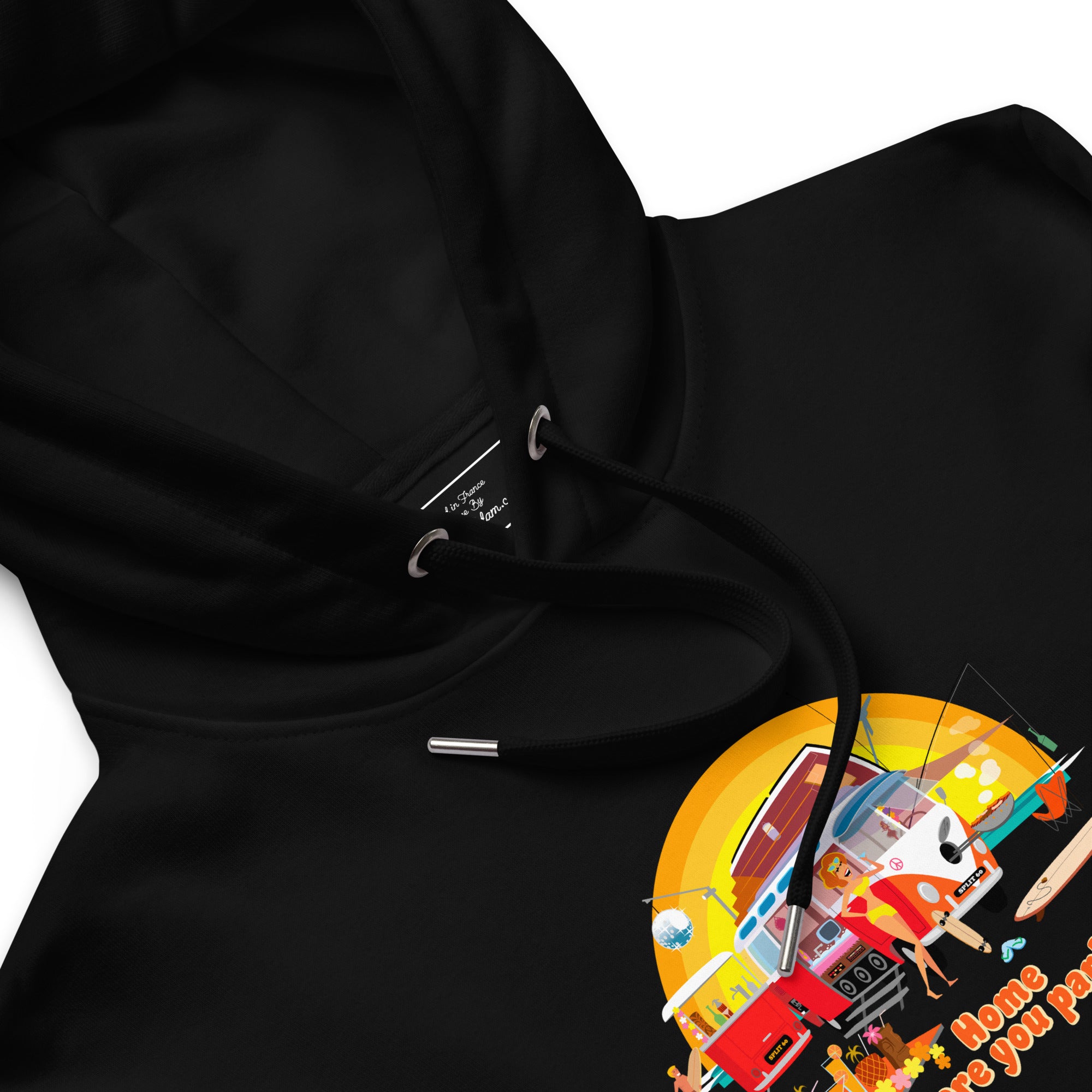 Premium eco hoodie Ultra Combi Home is where you park it