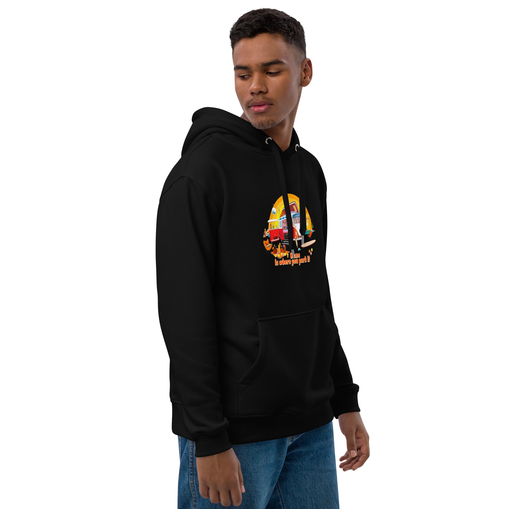 Premium eco hoodie Ultra Combi Home is where you park it