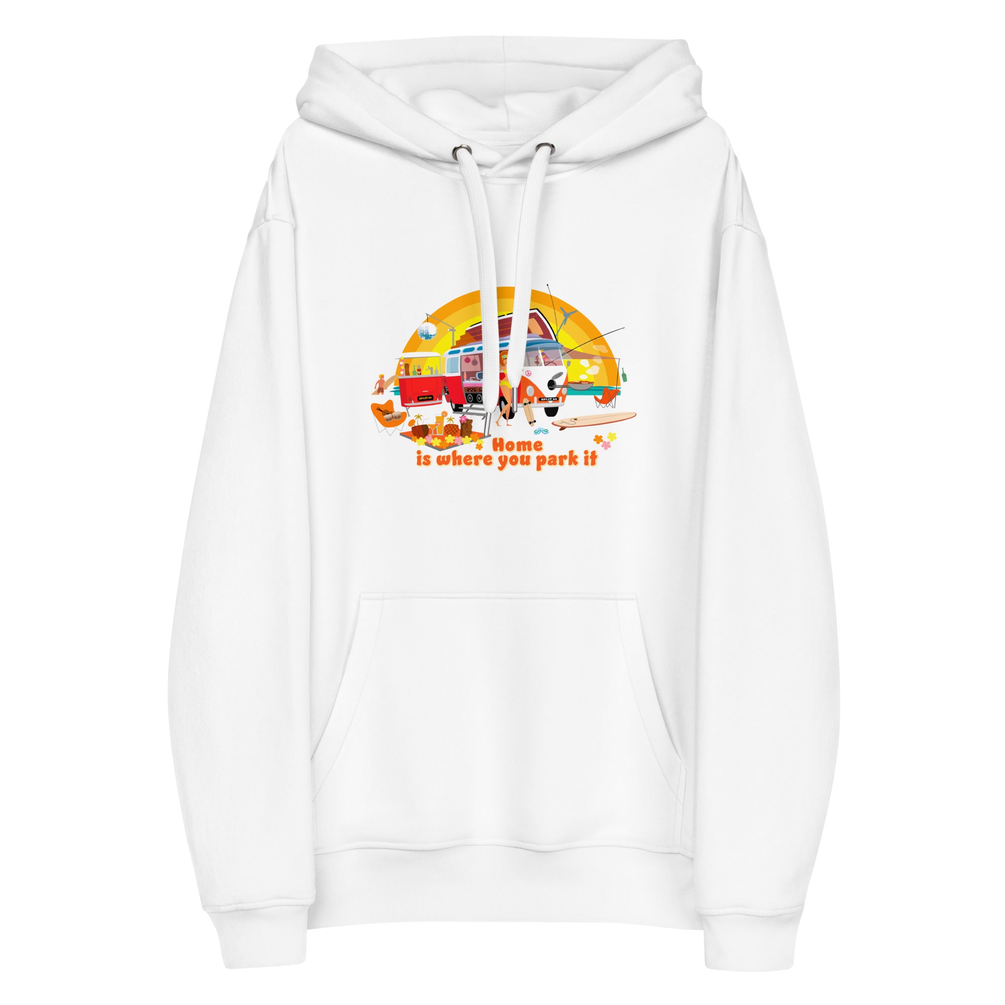 Premium eco hoodie Ultra Combi Home is where you park it