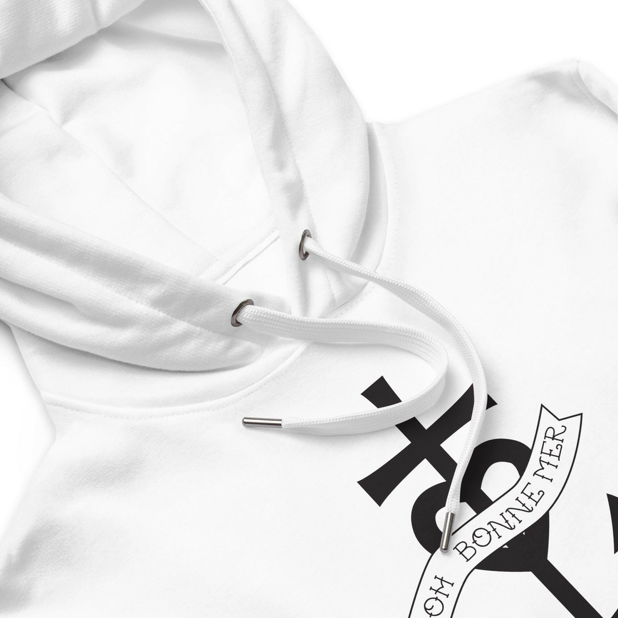 Premium eco hoodie Oh Bonne Mer 1 large pattern on front