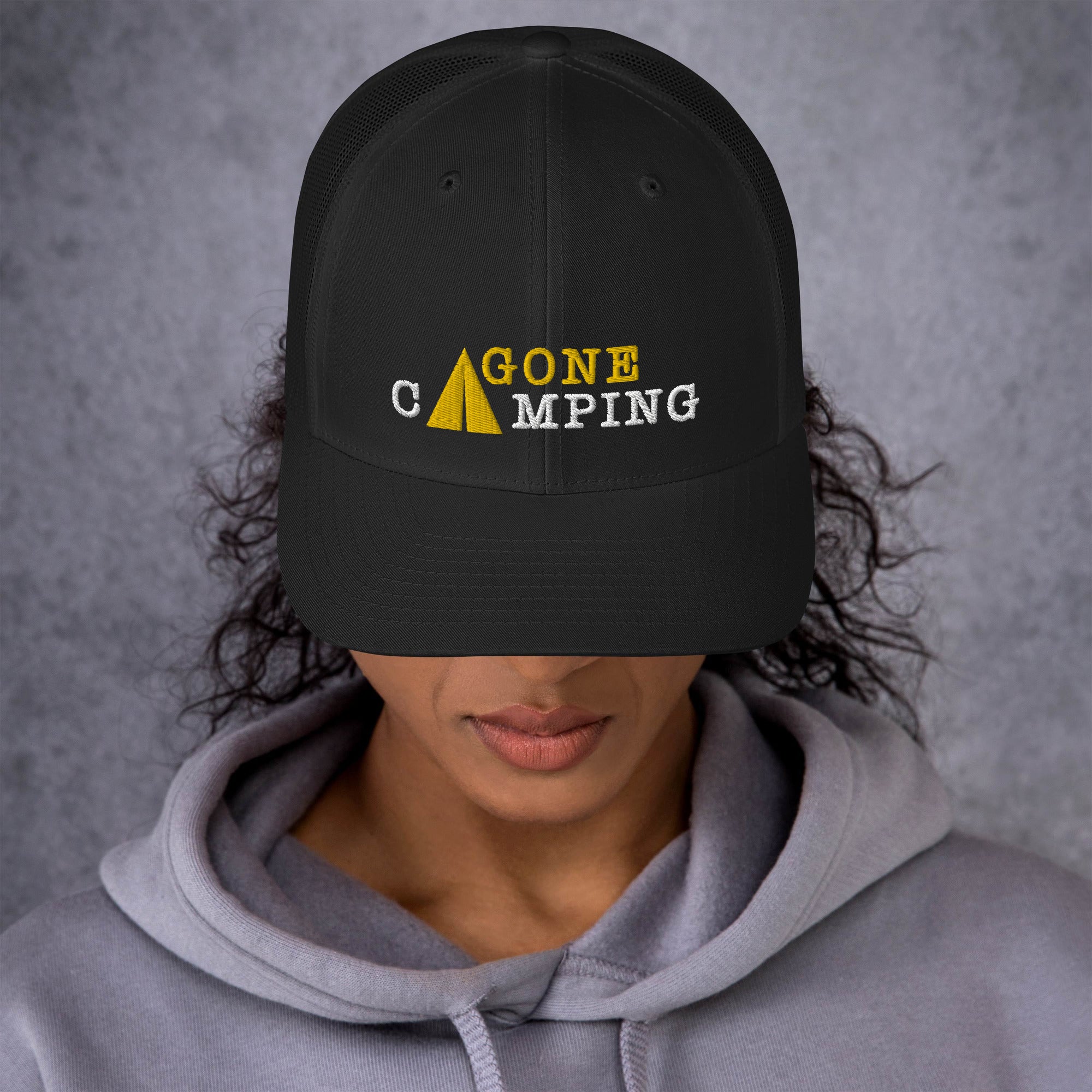 Retro Trucker Cap Gone Camping