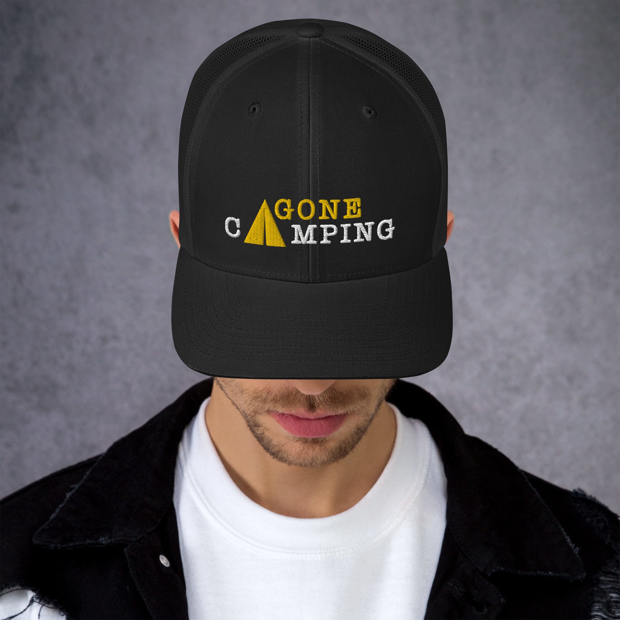 Retro Trucker Cap Gone Camping