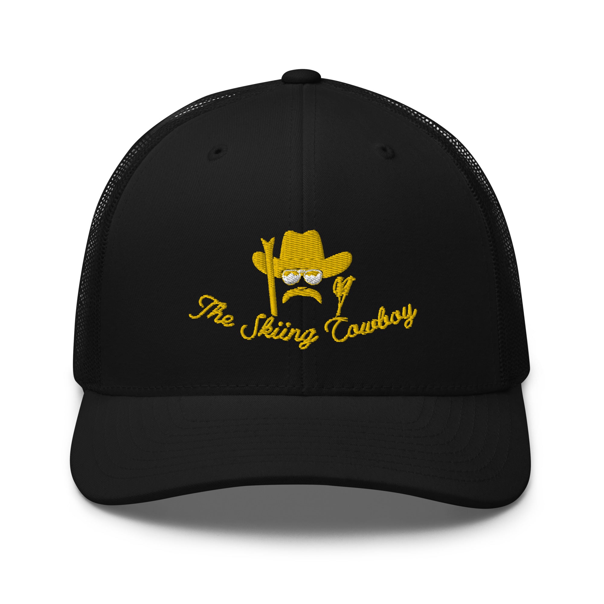 Casquette trucker rétro The Skiing Cowboy