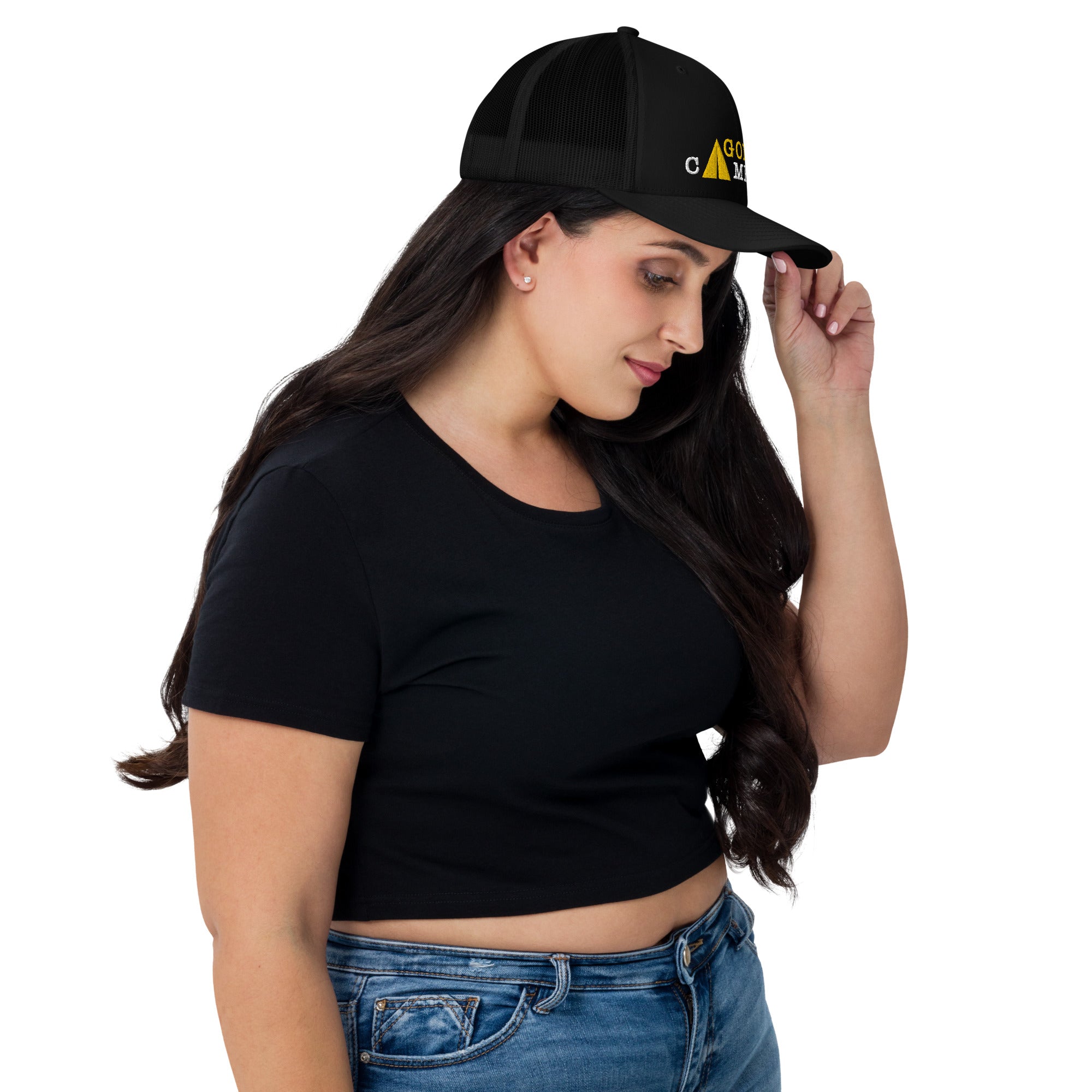 Retro Trucker Cap Gone Camping