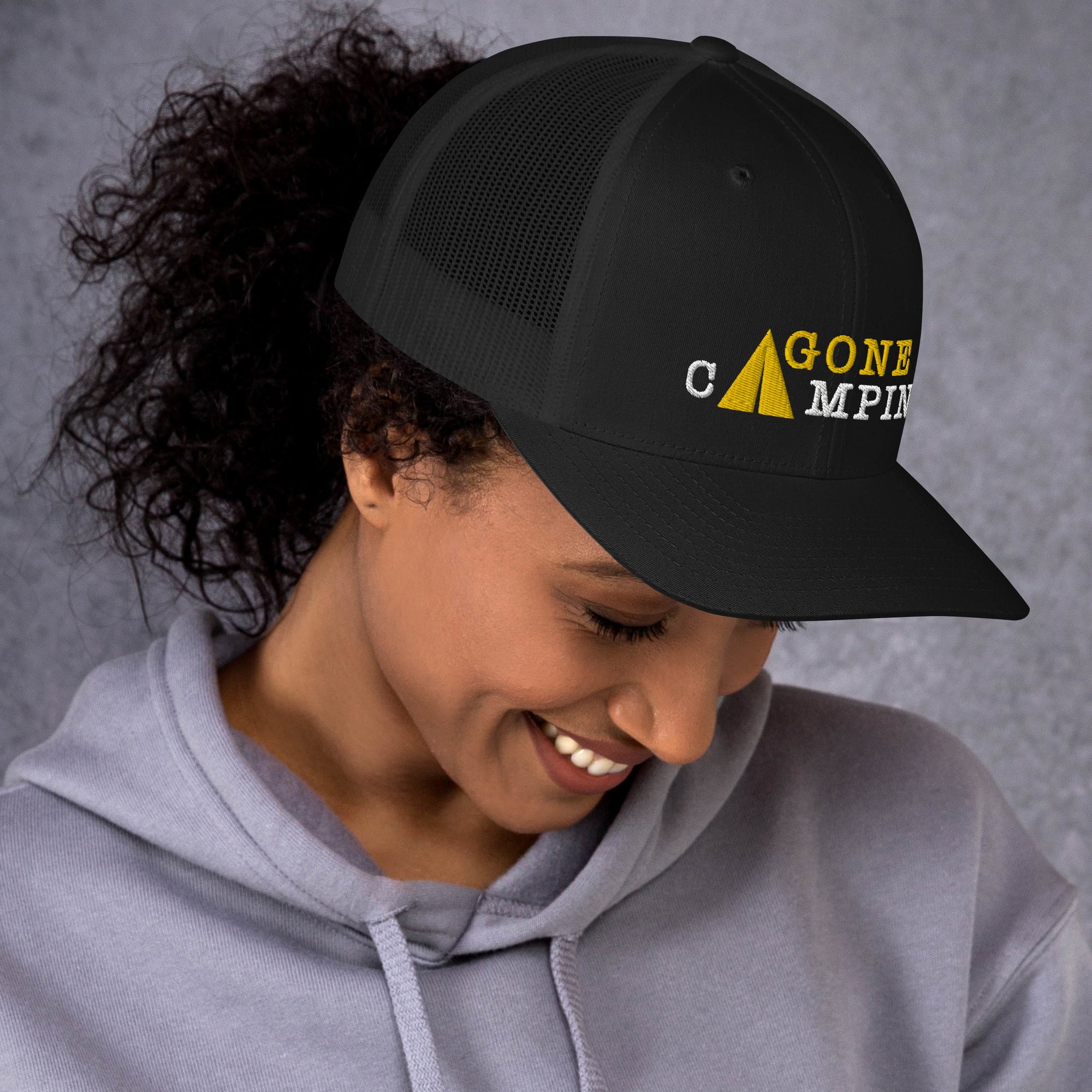 Retro Trucker Cap Gone Camping