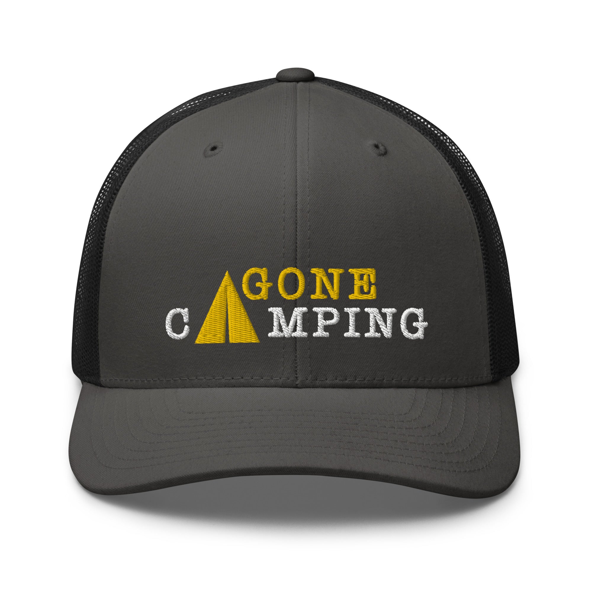 Casquette trucker rétro bicolore Gone Camping