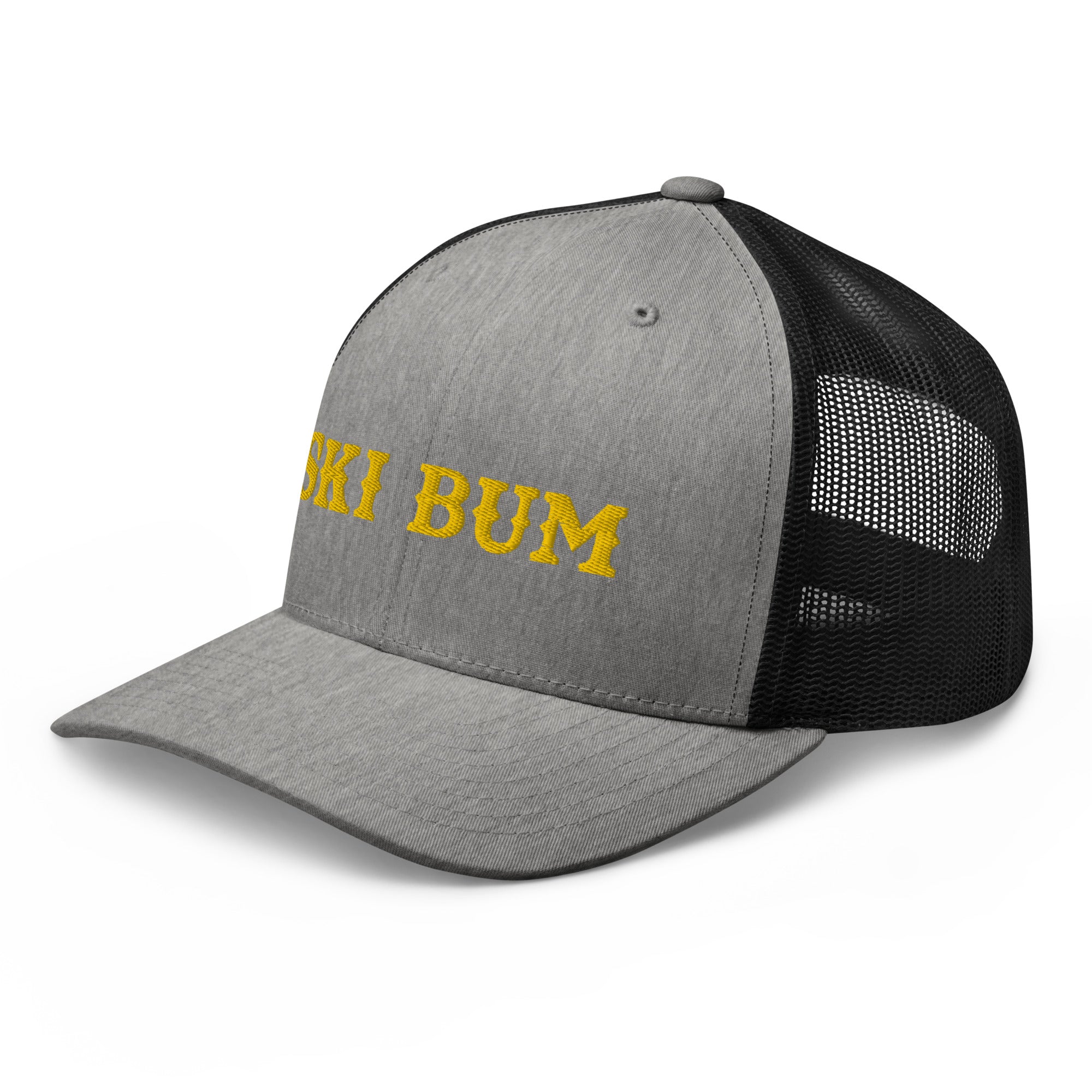 Casquette trucker rétro bicolore Ski Bum Gold