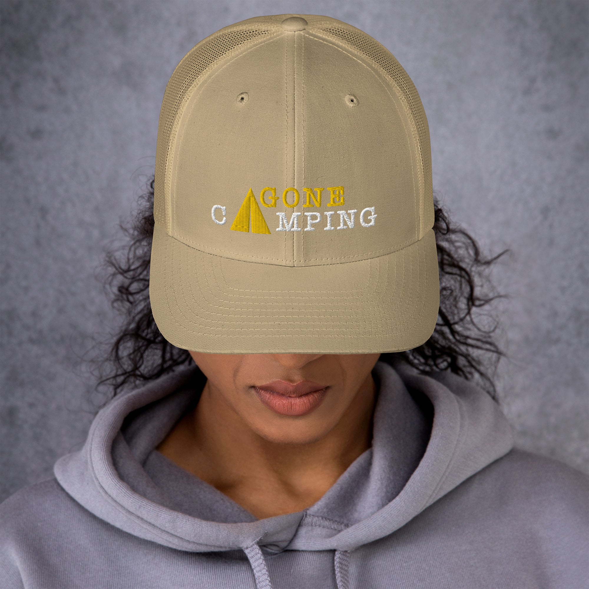 Retro Trucker Cap Gone Camping