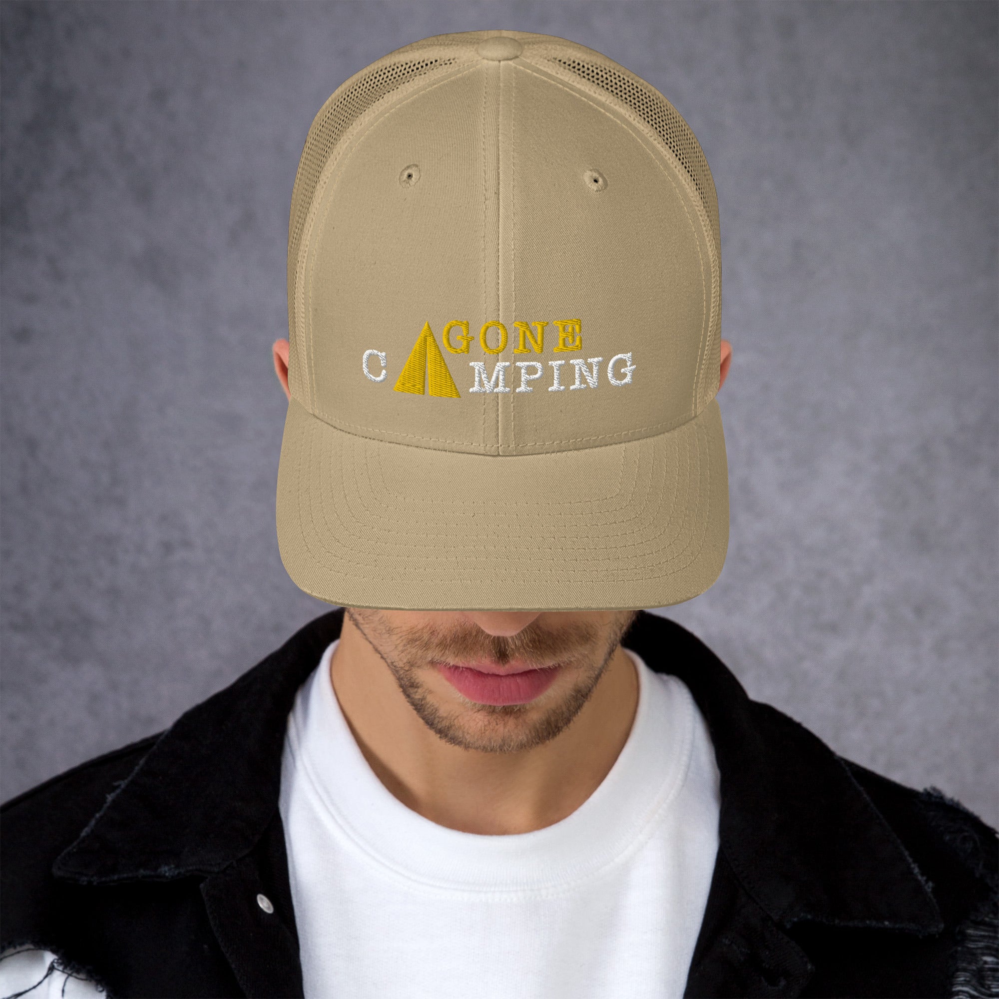 Retro Trucker Cap Gone Camping