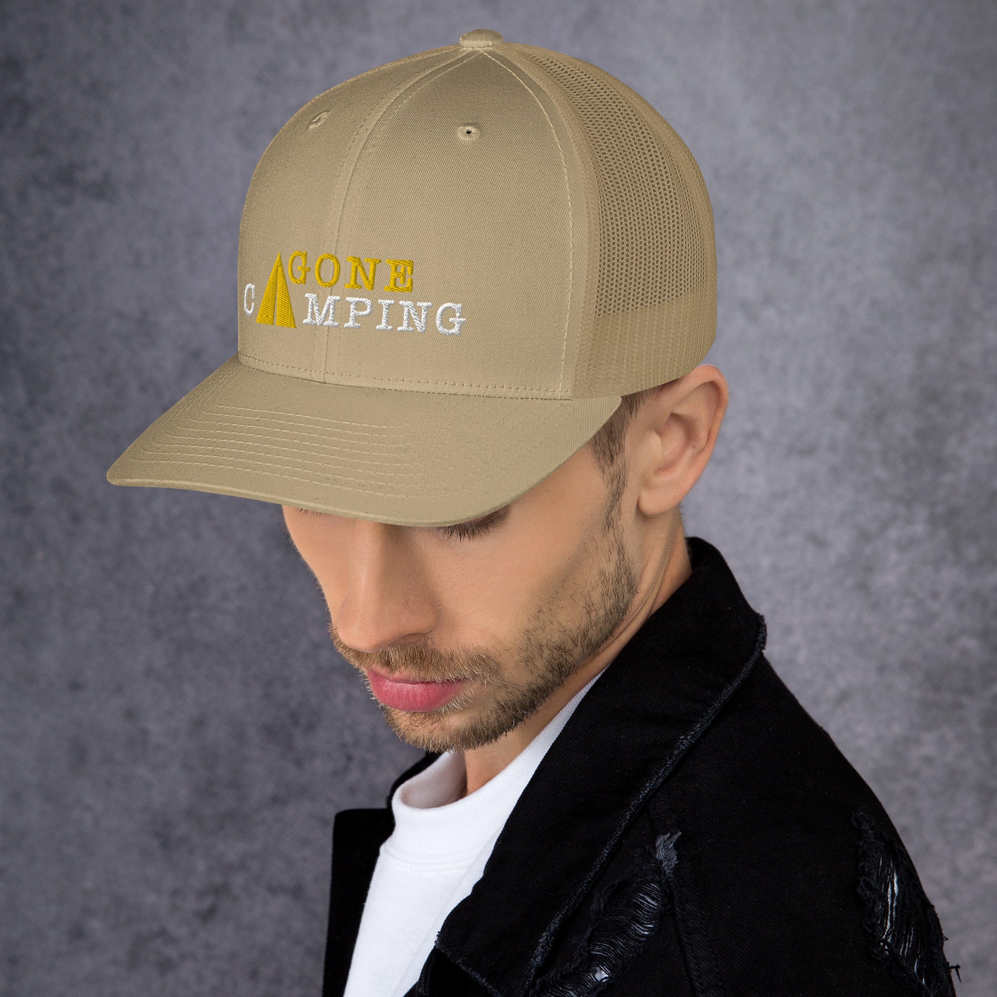 Retro Trucker Cap Gone Camping