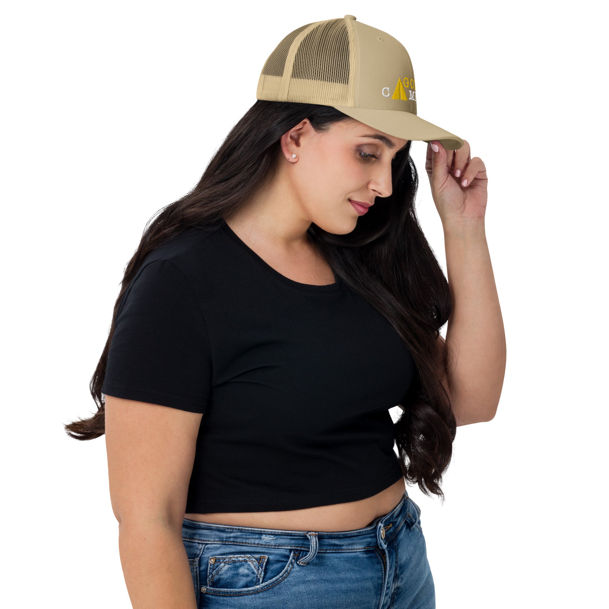Retro Trucker Cap Gone Camping