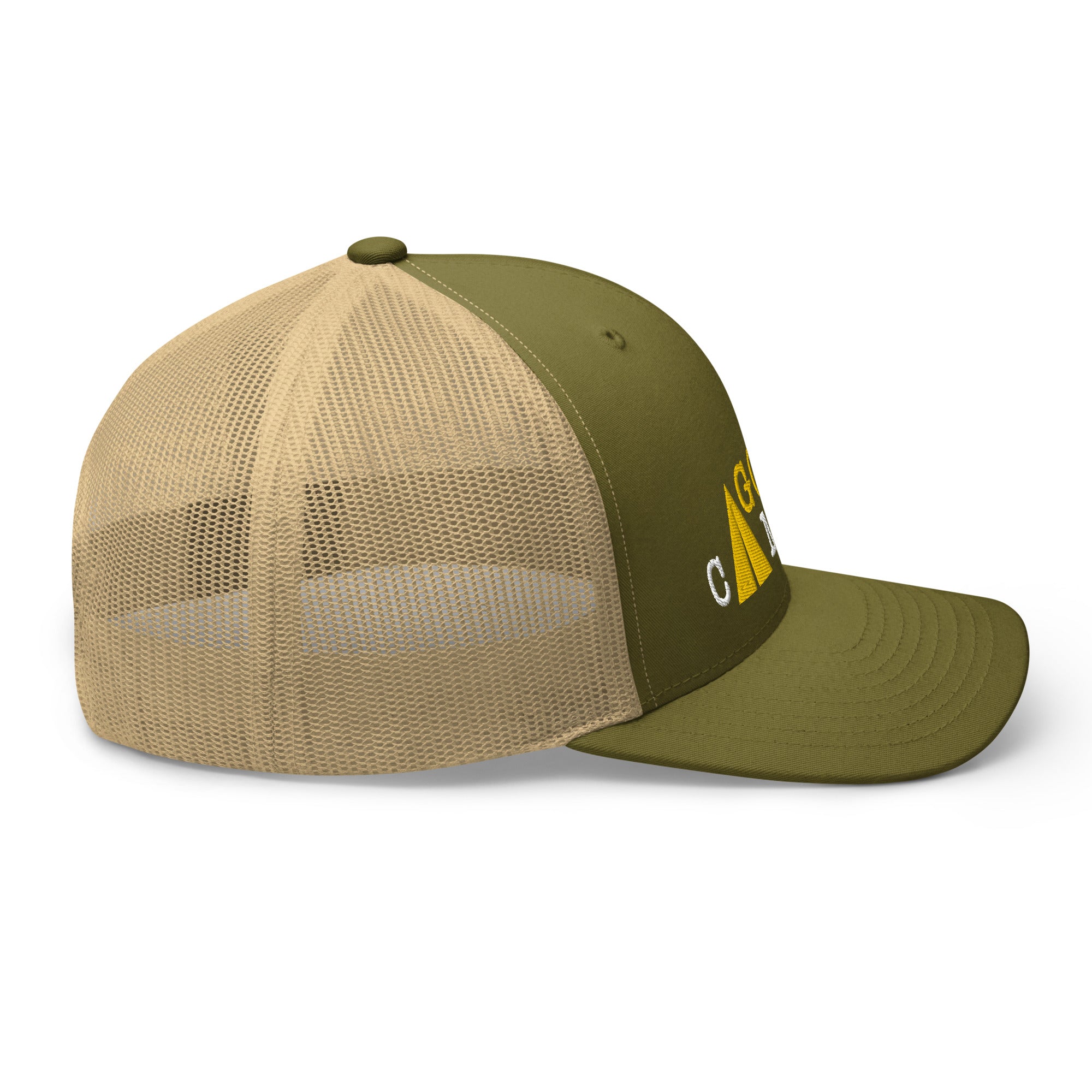 Casquette trucker rétro bicolore Gone Camping