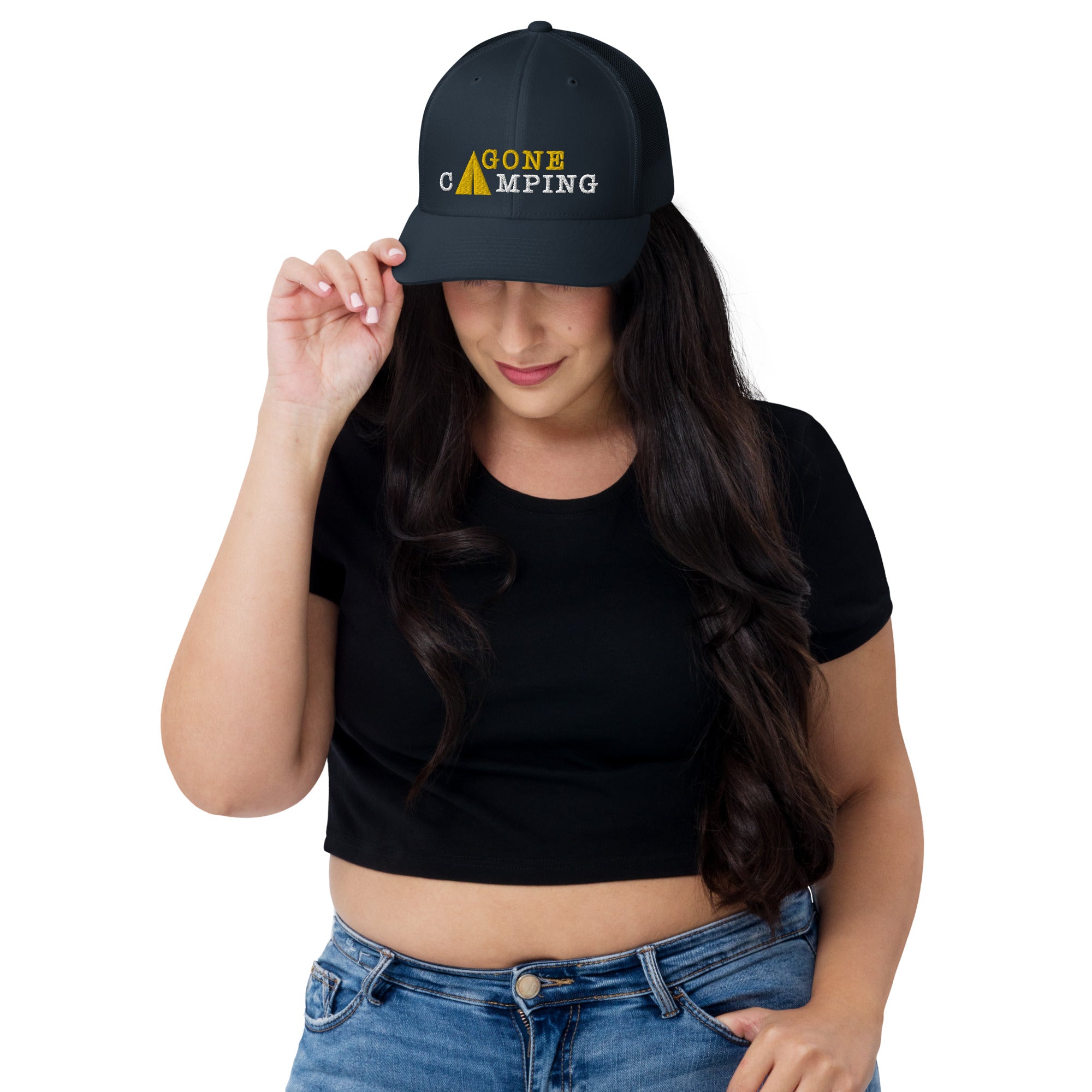 Retro Trucker Cap Gone Camping