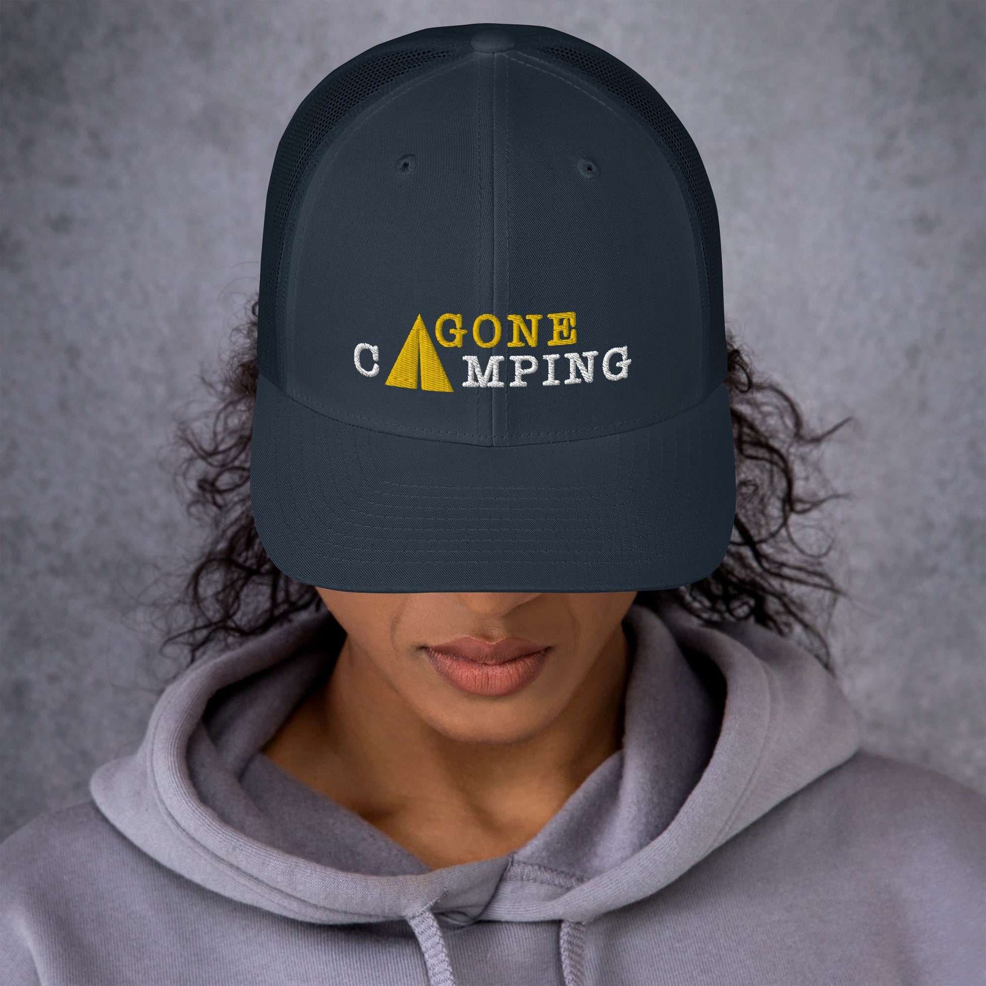 Retro Trucker Cap Gone Camping