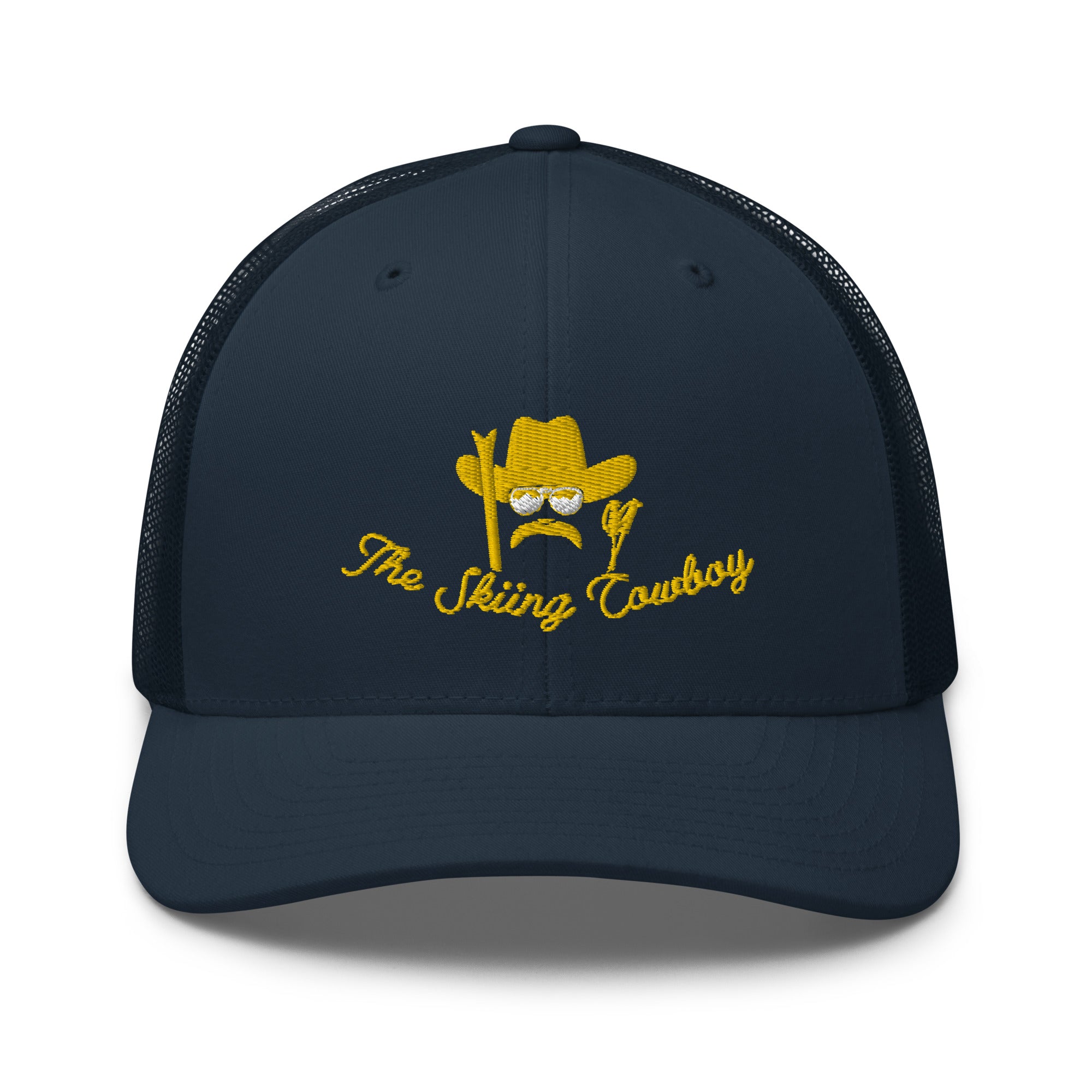 Casquette trucker rétro The Skiing Cowboy