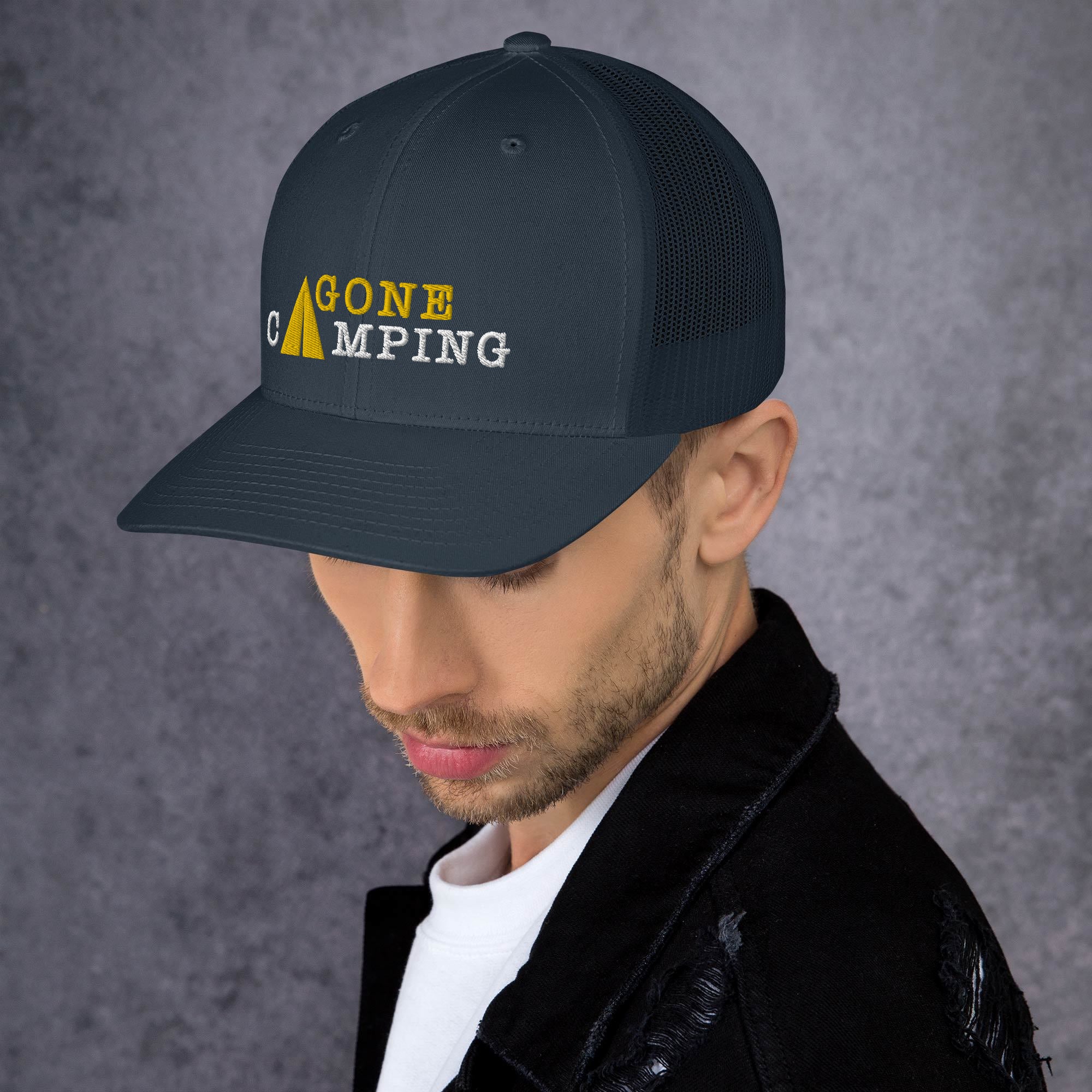 Retro Trucker Cap Gone Camping