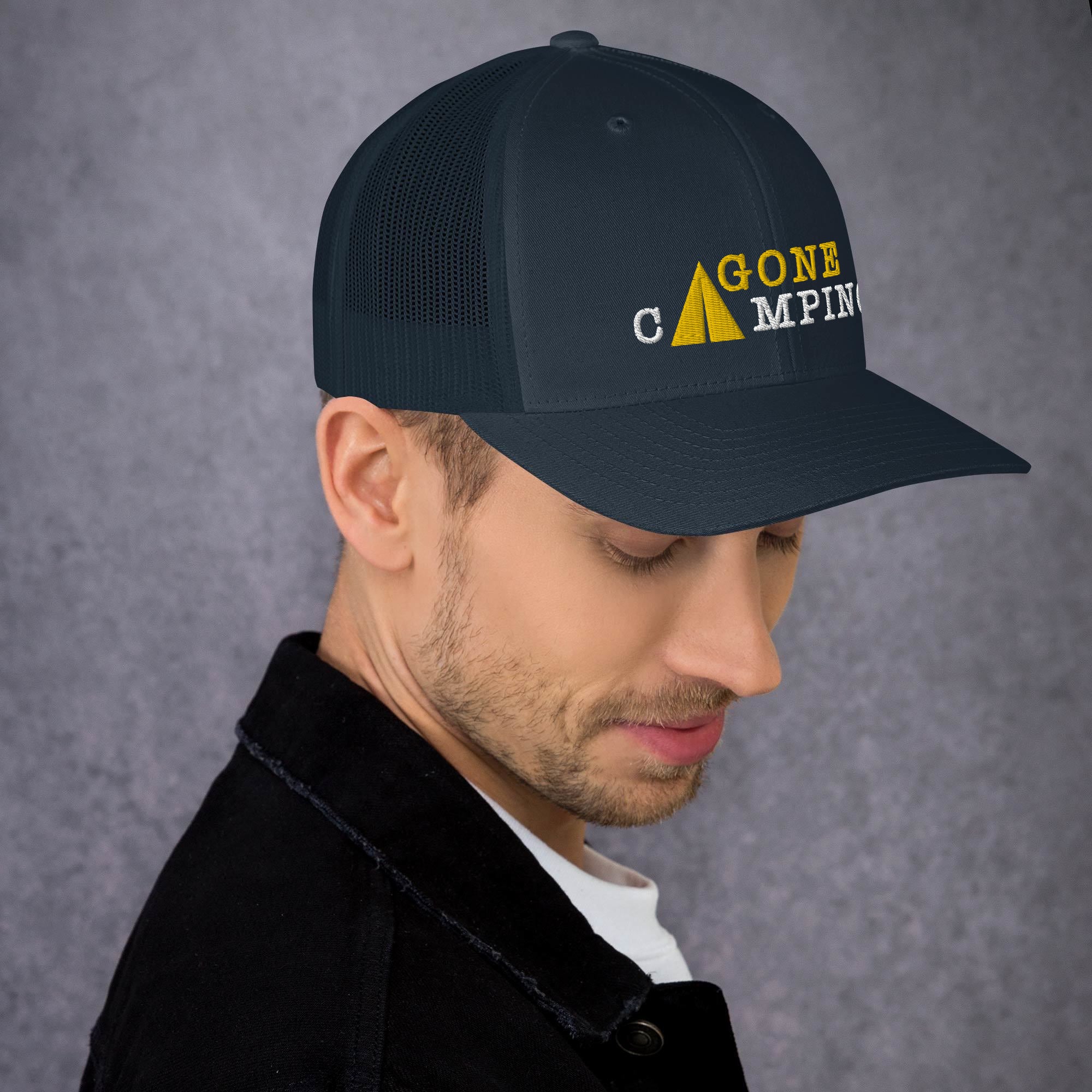 Retro Trucker Cap Gone Camping
