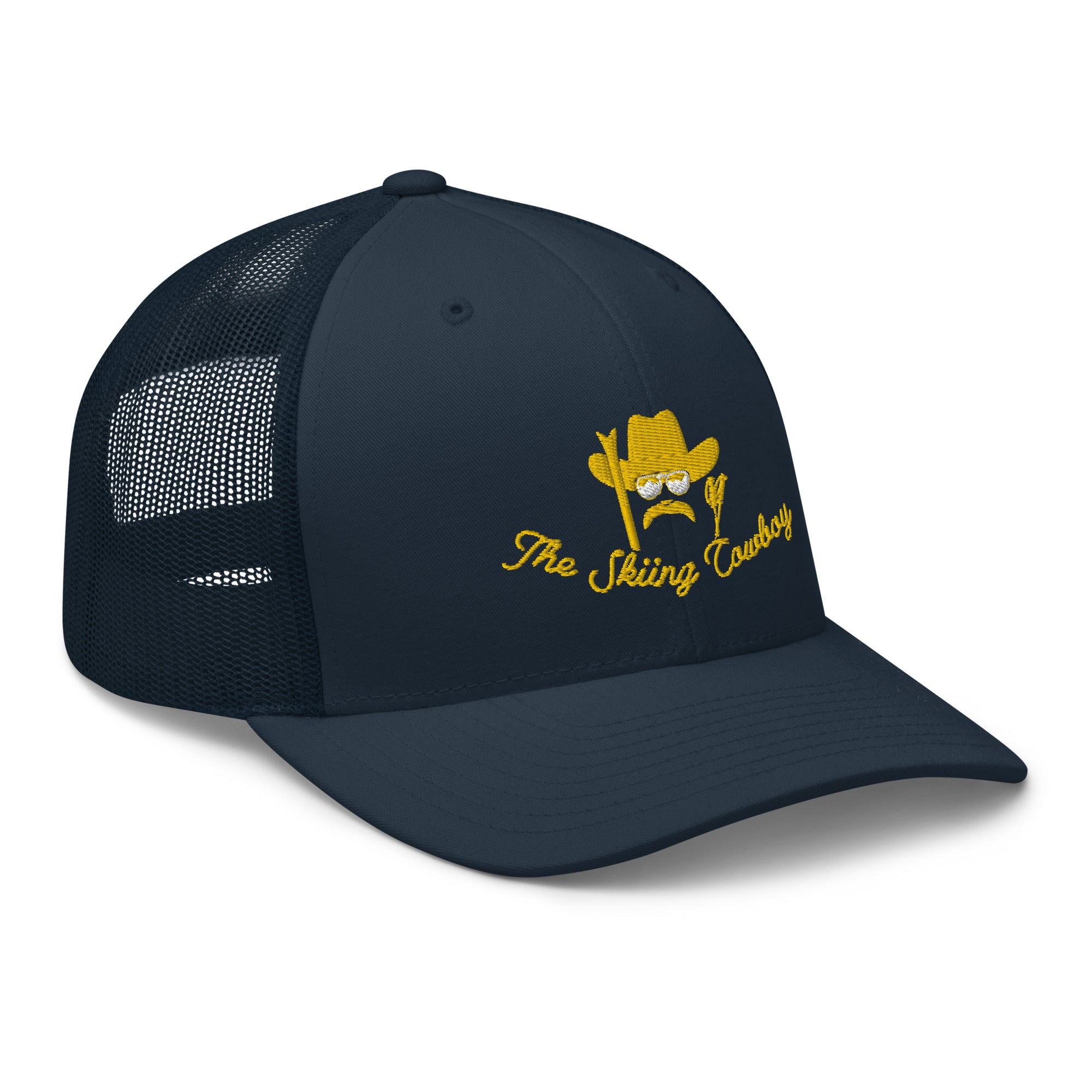 Casquette trucker rétro The Skiing Cowboy