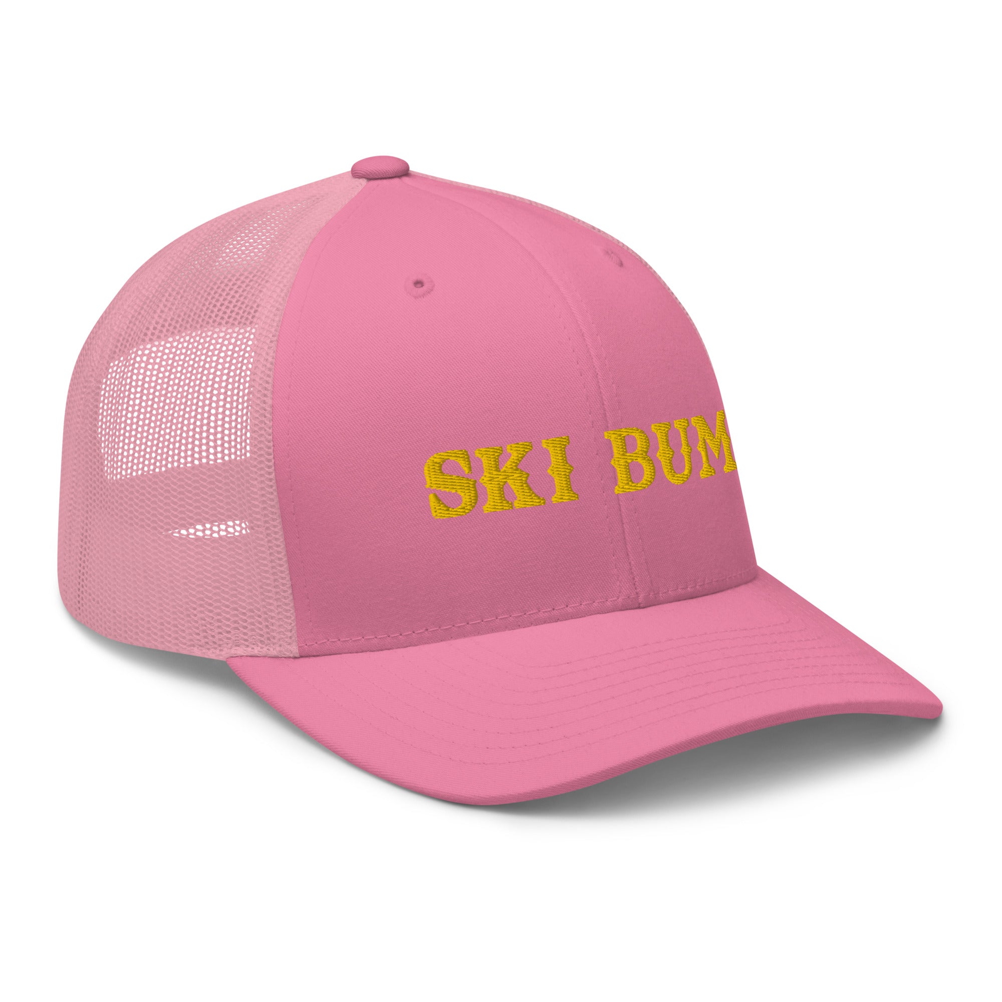 Casquette trucker rétro Ski Bum Gold