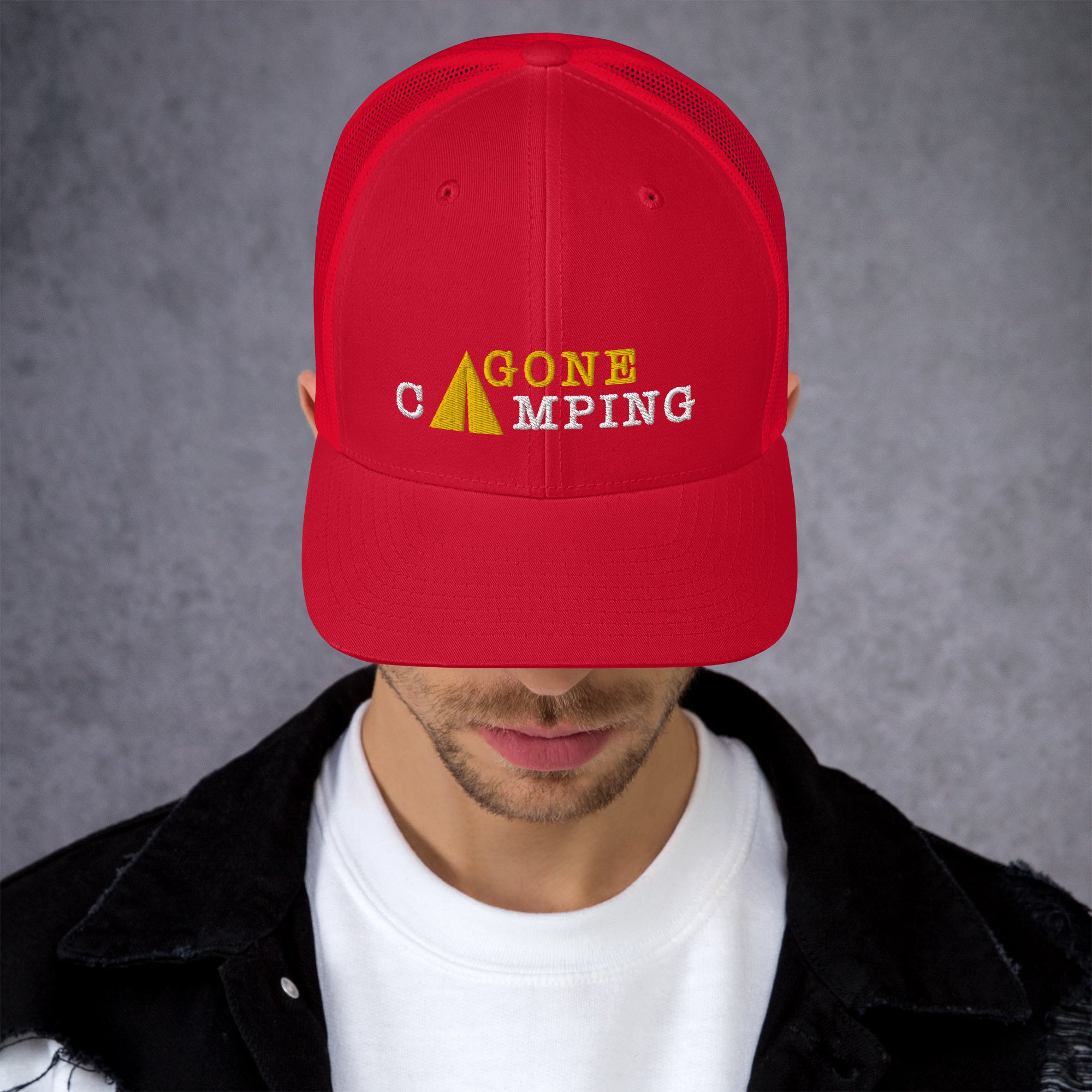 Retro Trucker Cap Gone Camping