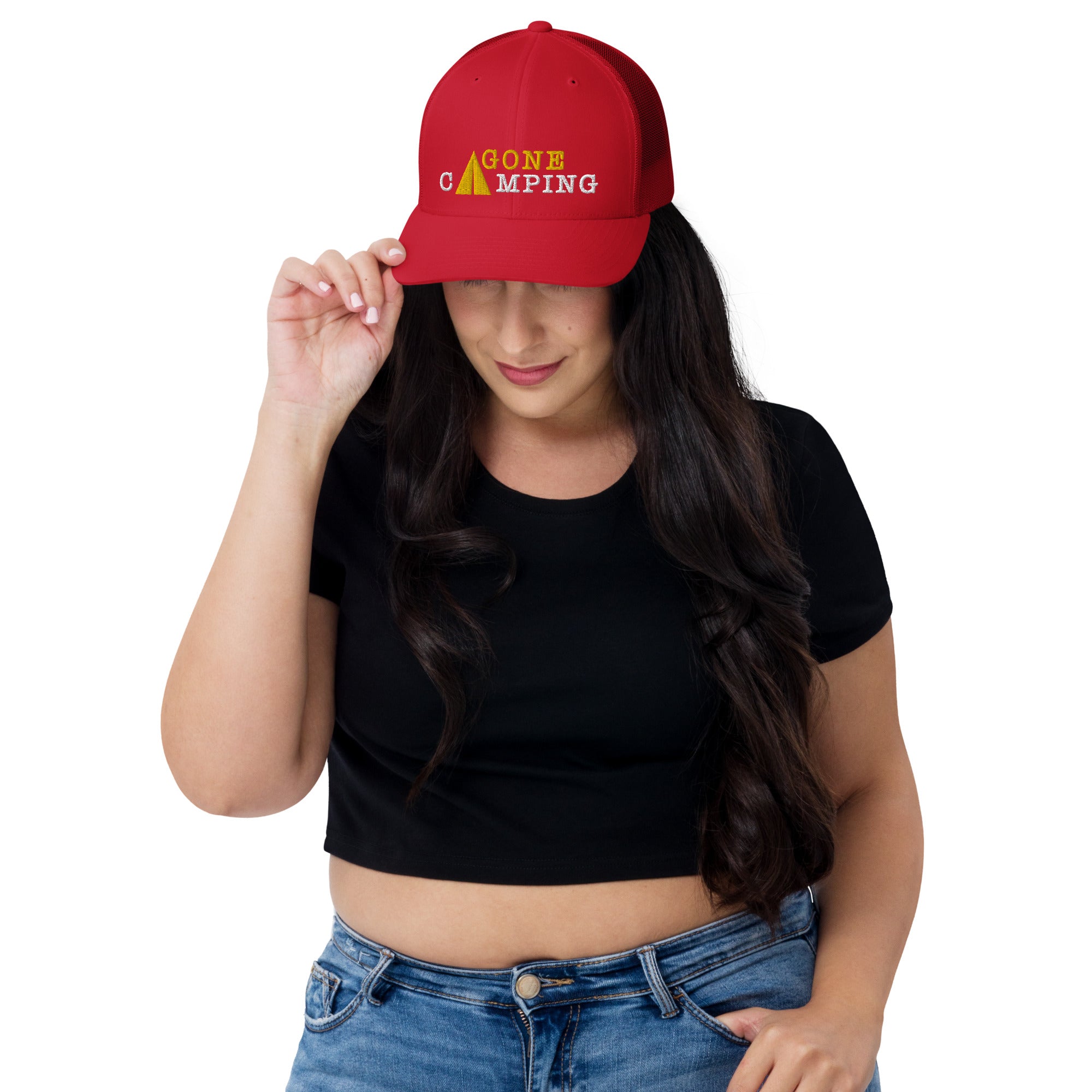 Retro Trucker Cap Gone Camping