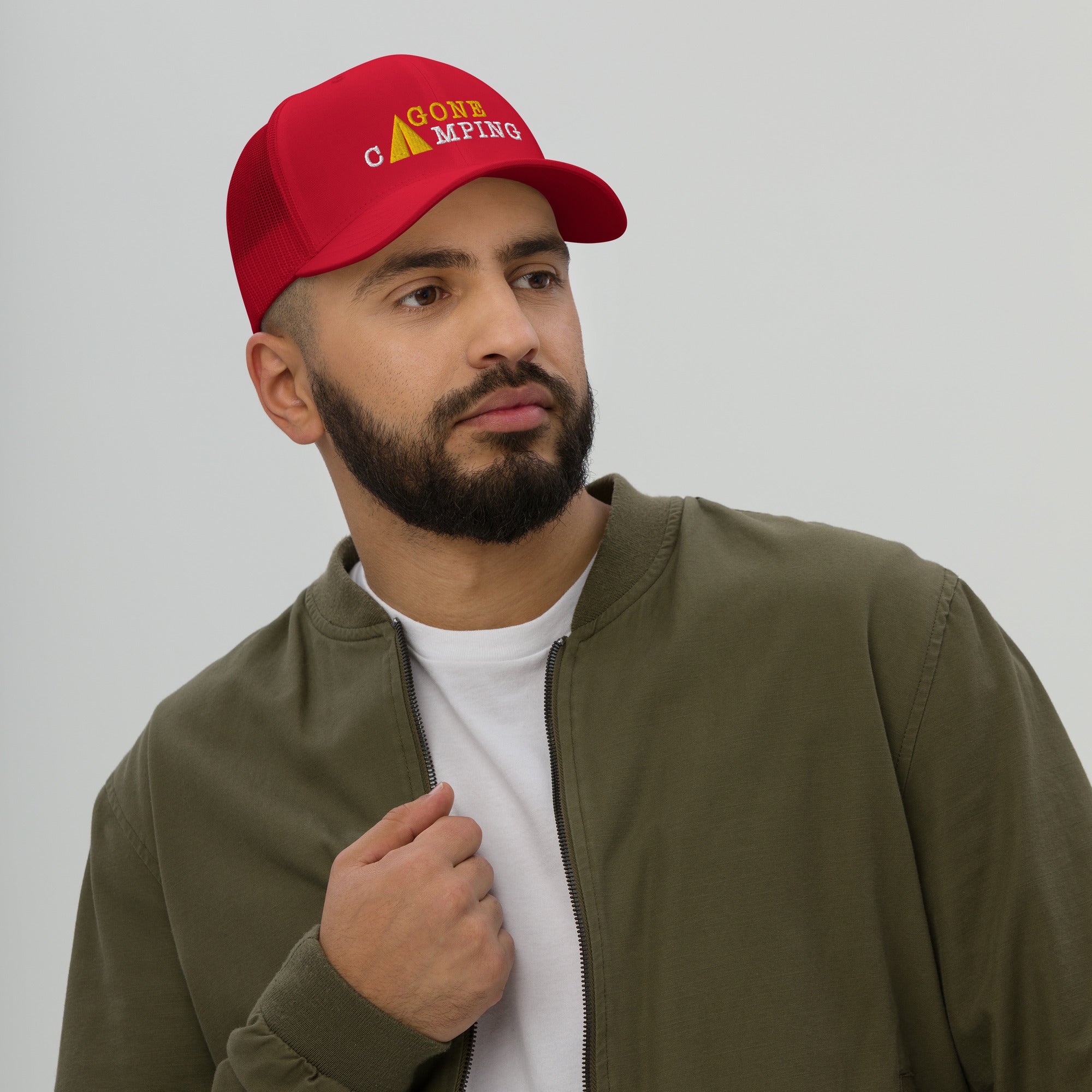 Retro Trucker Cap Gone Camping