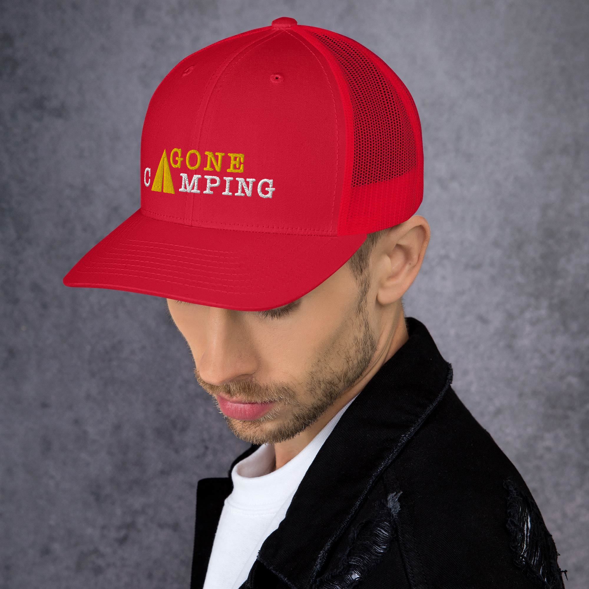Retro Trucker Cap Gone Camping