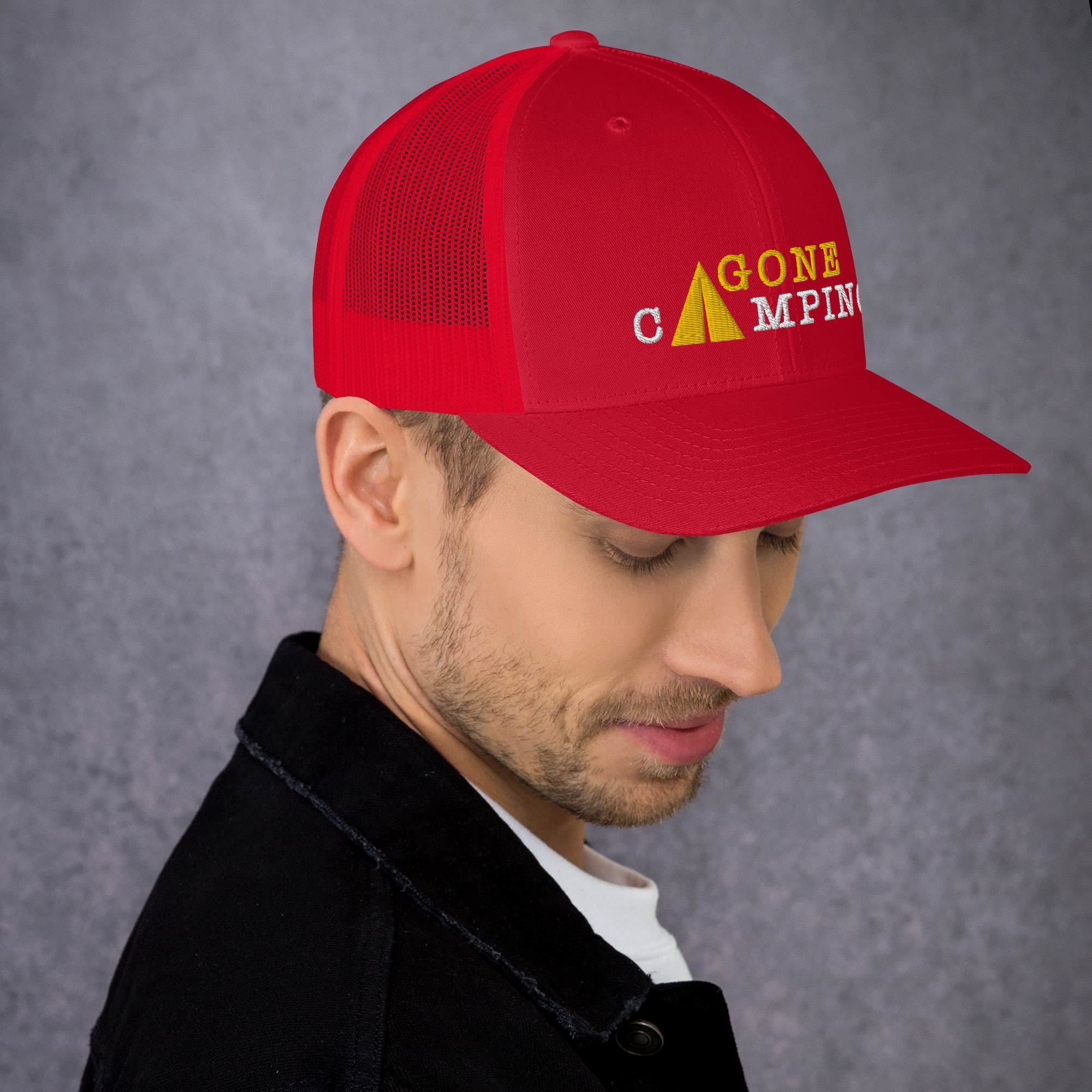 Retro Trucker Cap Gone Camping