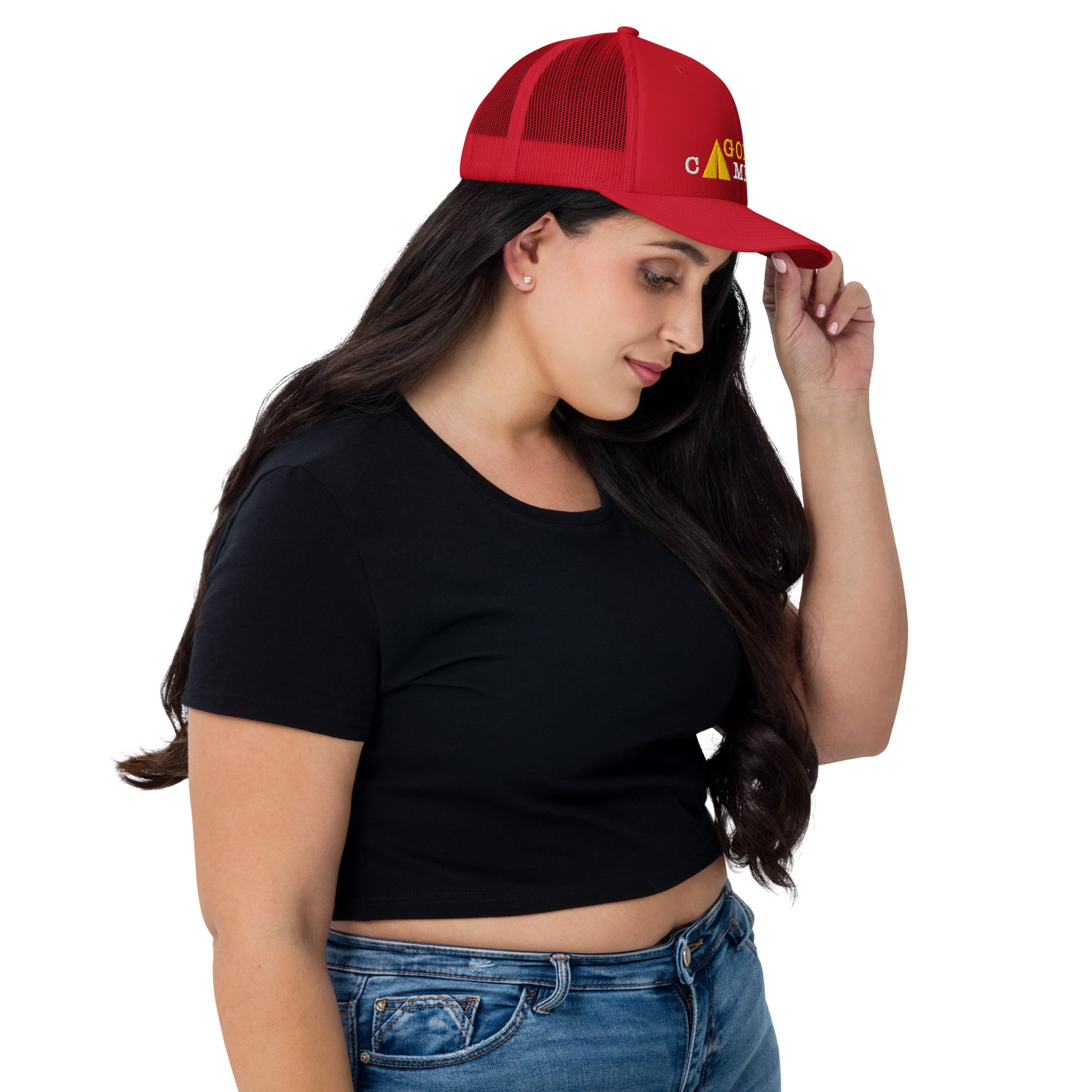 Retro Trucker Cap Gone Camping