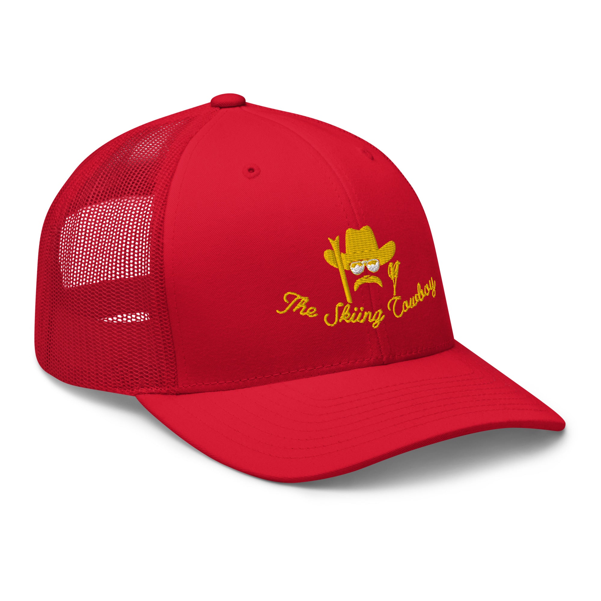 Casquette trucker rétro The Skiing Cowboy