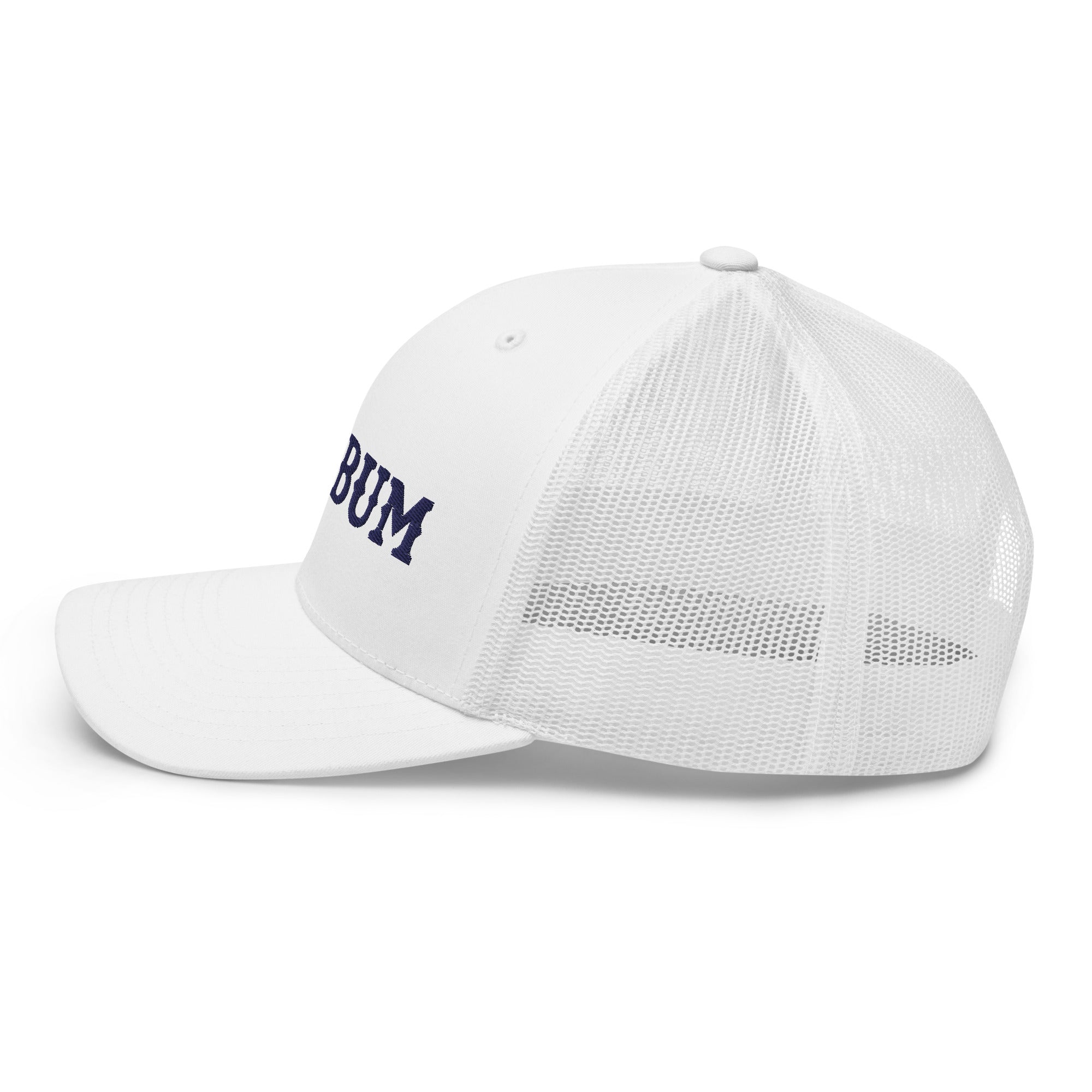 Casquette trucker rétro Ski Bum Navy 3DPuffy