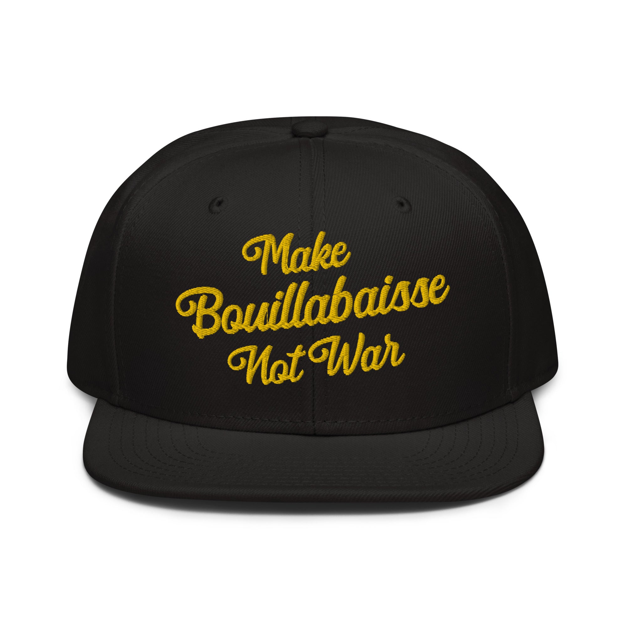 Casquette Snapback Otto Cap Make Bouillabaisse Not War