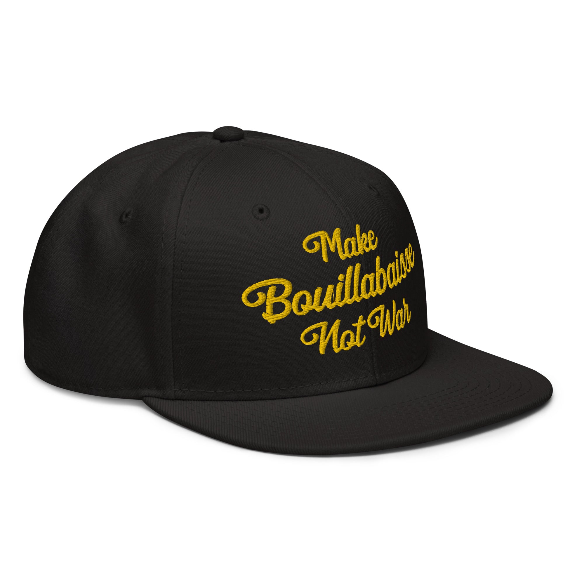 Casquette Snapback Otto Cap Make Bouillabaisse Not War