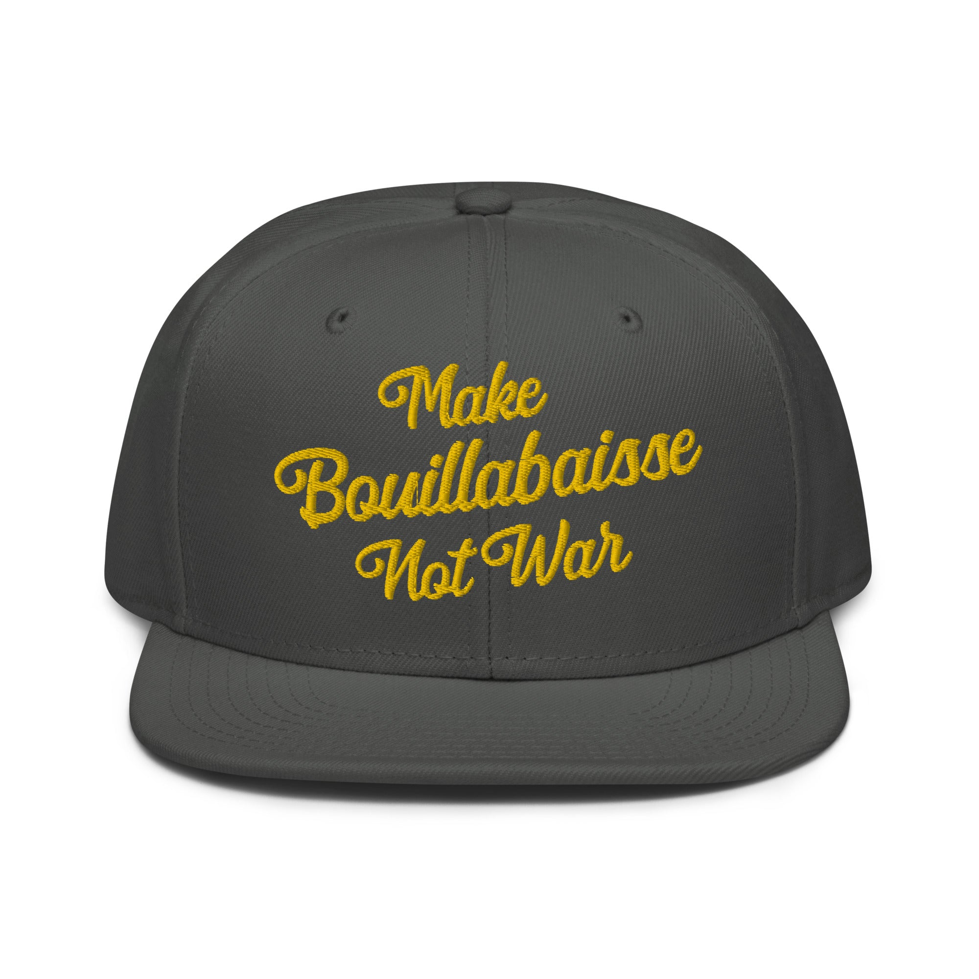 Casquette Snapback Otto Cap Make Bouillabaisse Not War