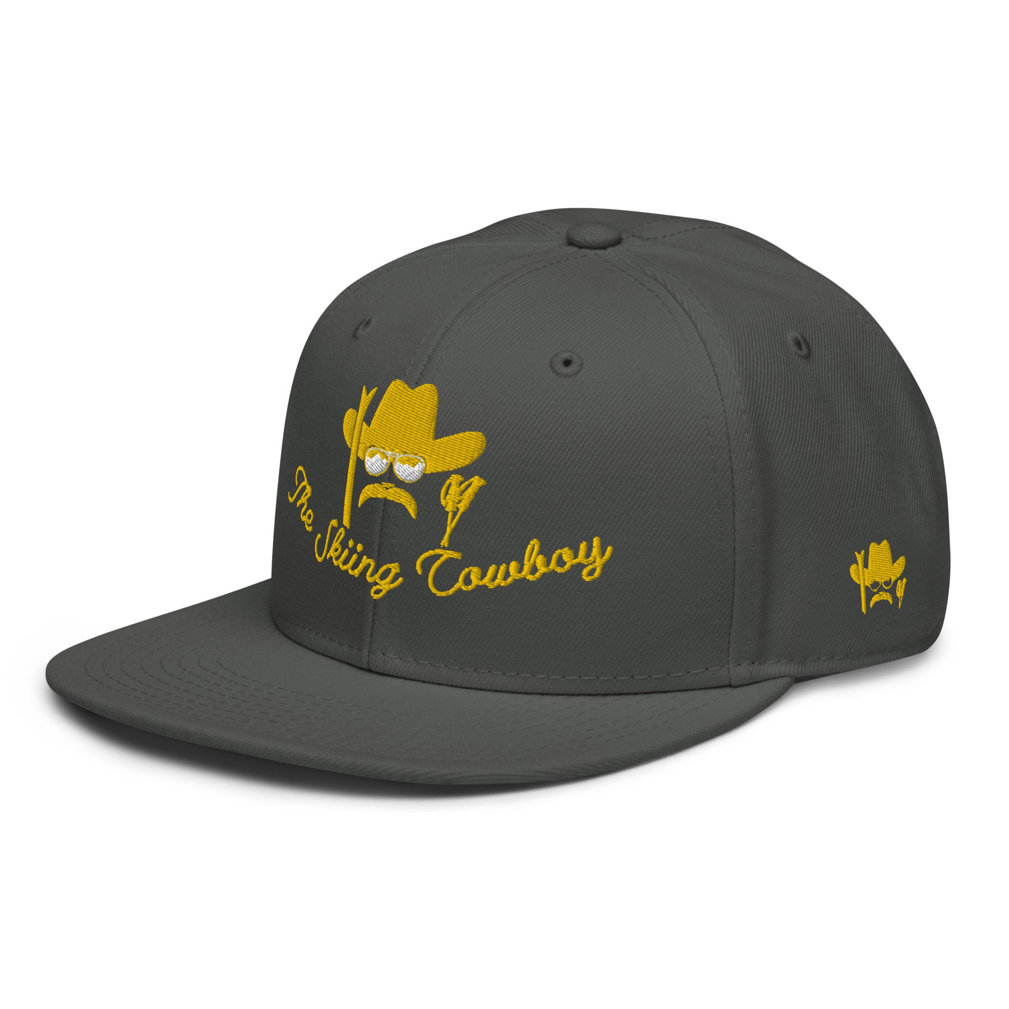 Snapback Otto Cap The Skiing Cowboy (3 sides)