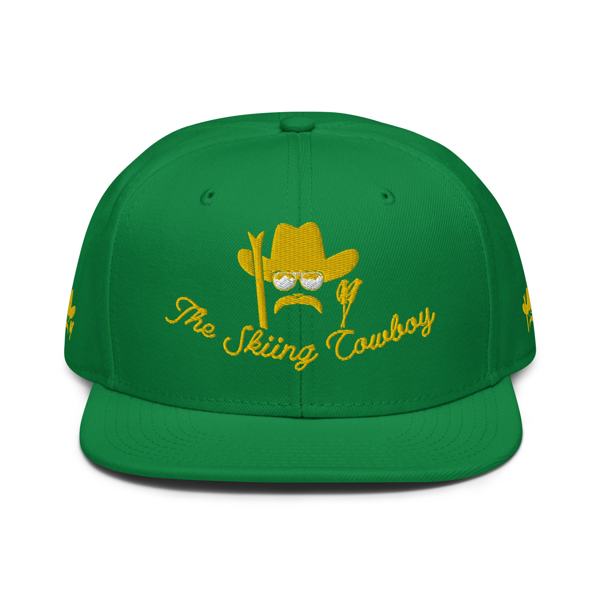 Snapback Otto Cap The Skiing Cowboy (3 sides)