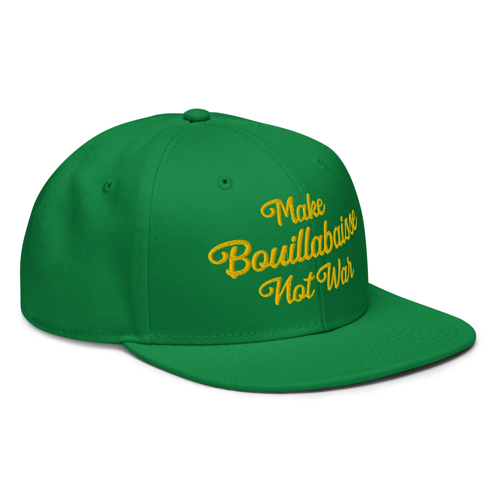 Casquette Snapback Otto Cap Make Bouillabaisse Not War