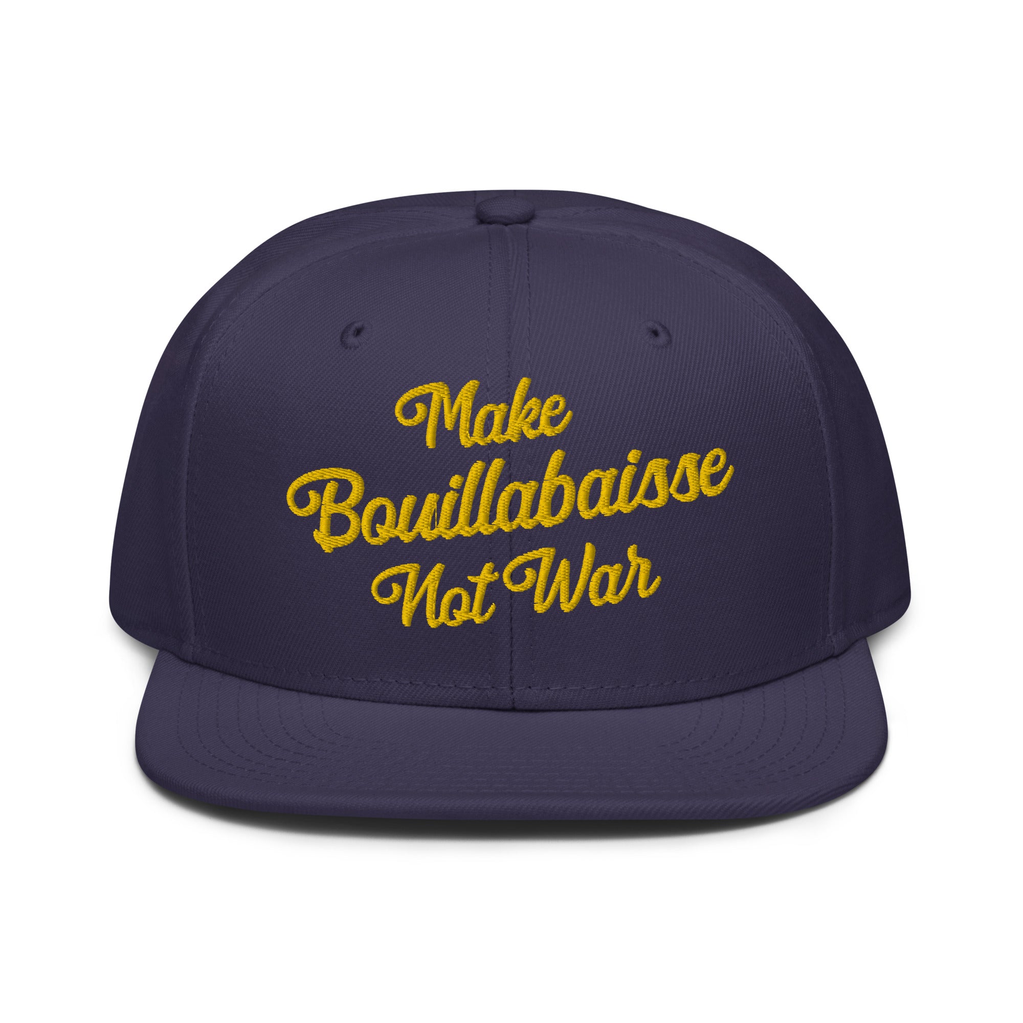 Casquette Snapback Otto Cap Make Bouillabaisse Not War